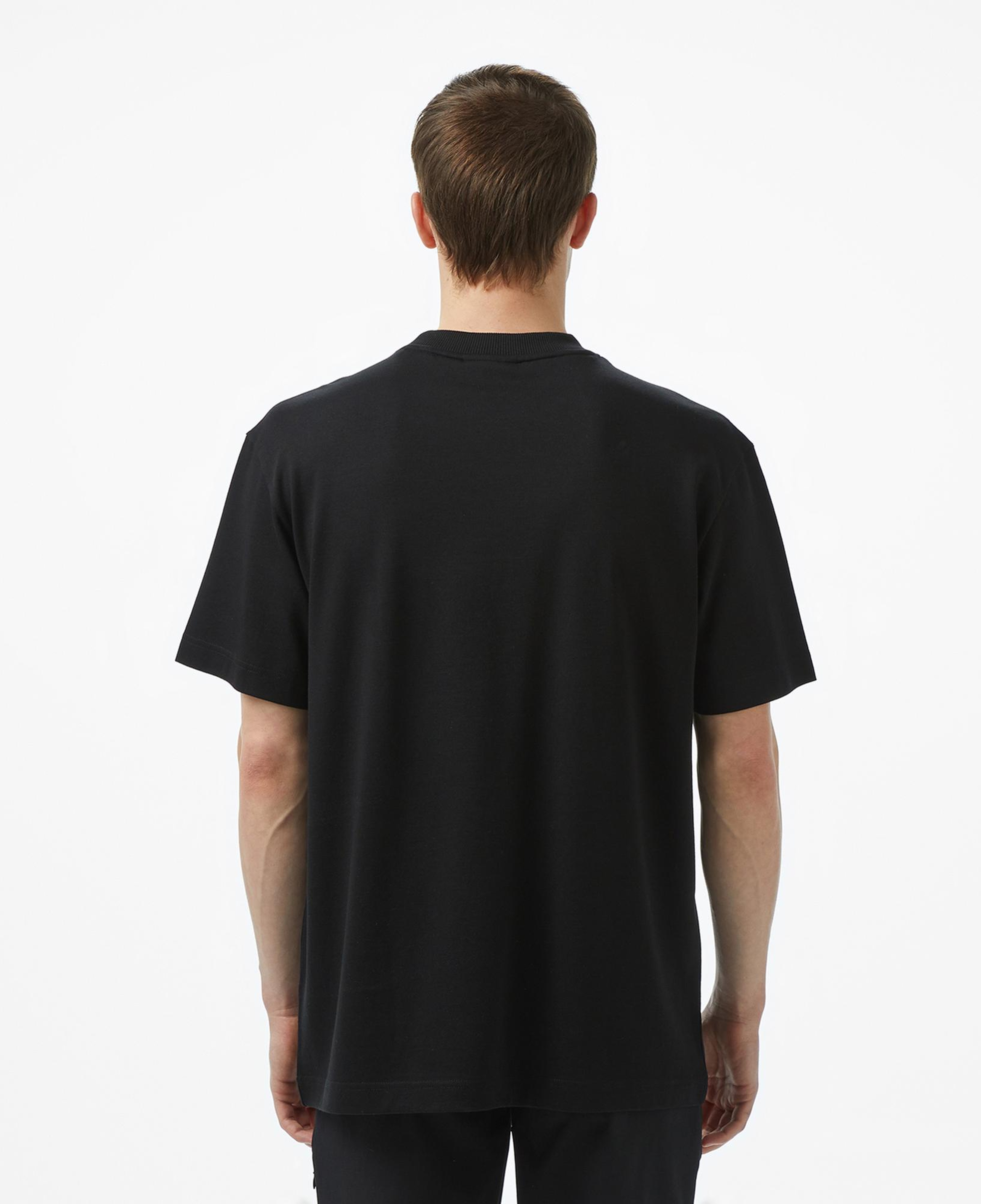Lacoste Erkek Relaxed Fit Bisiklet Yaka Siyah T-Shirt