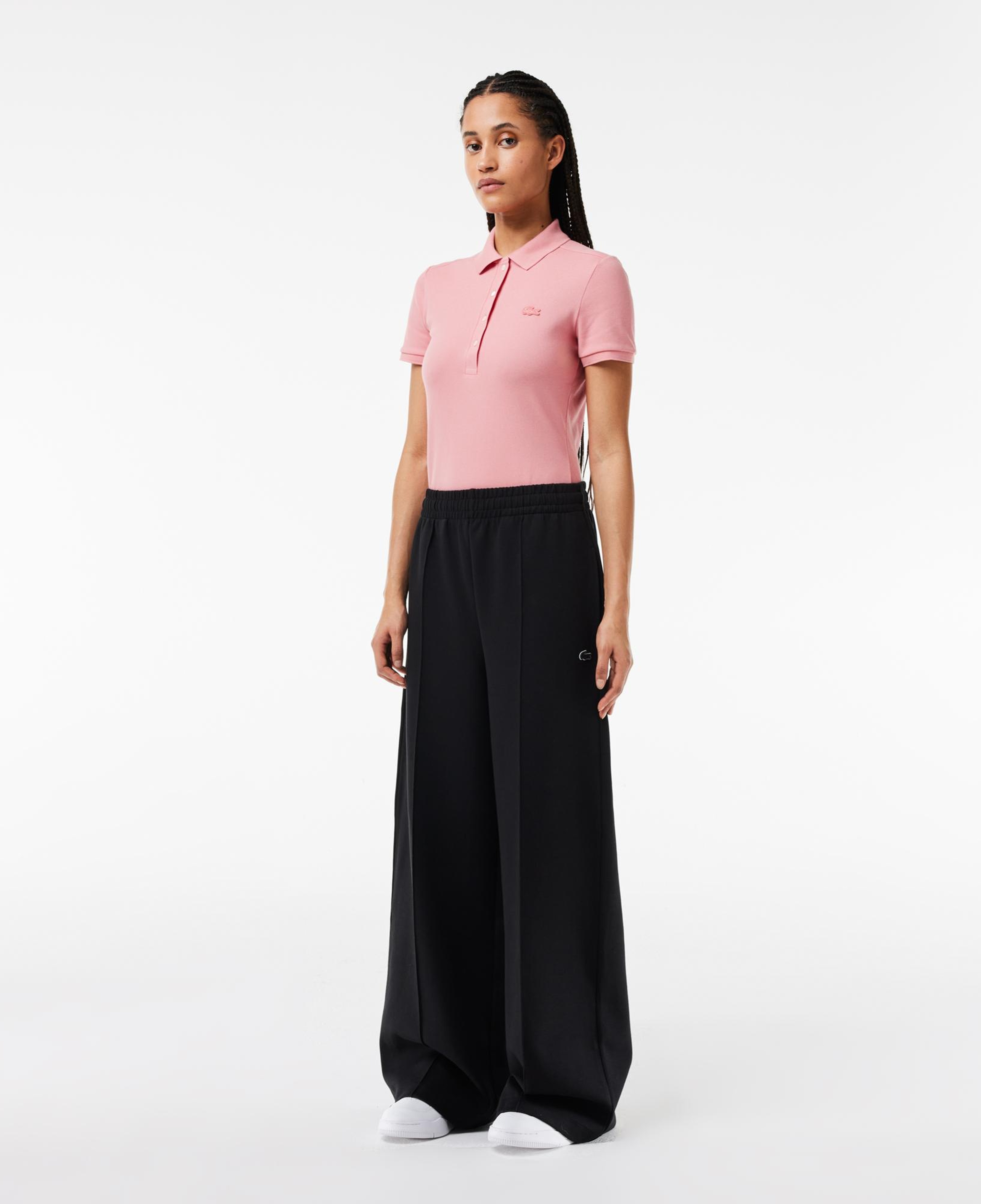 Lacoste Kadın Regular Fit Siyah Eşofman Altı