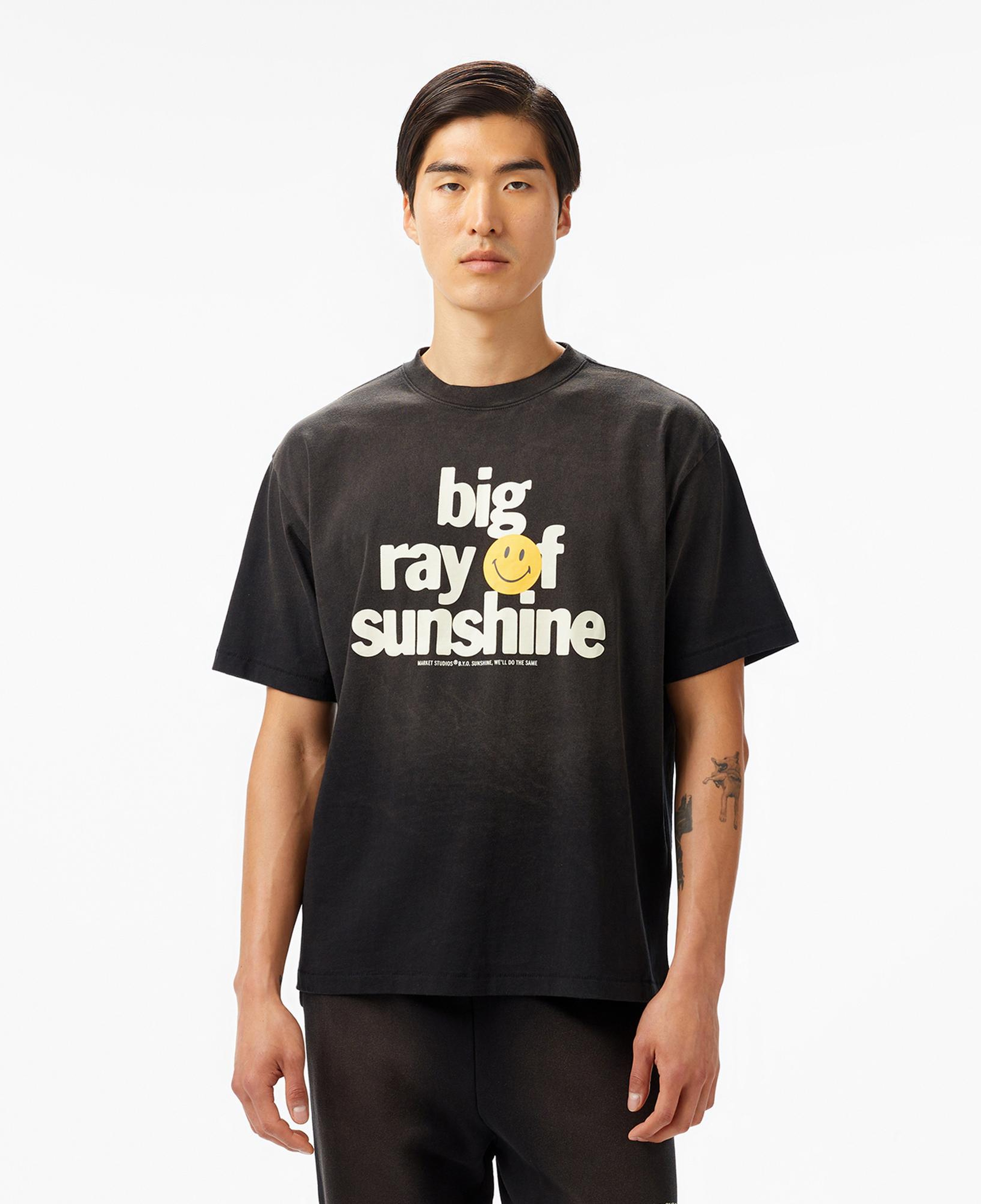 The Market 'Big Ray Of Sunshine' Unisex Siyah T-Shirt