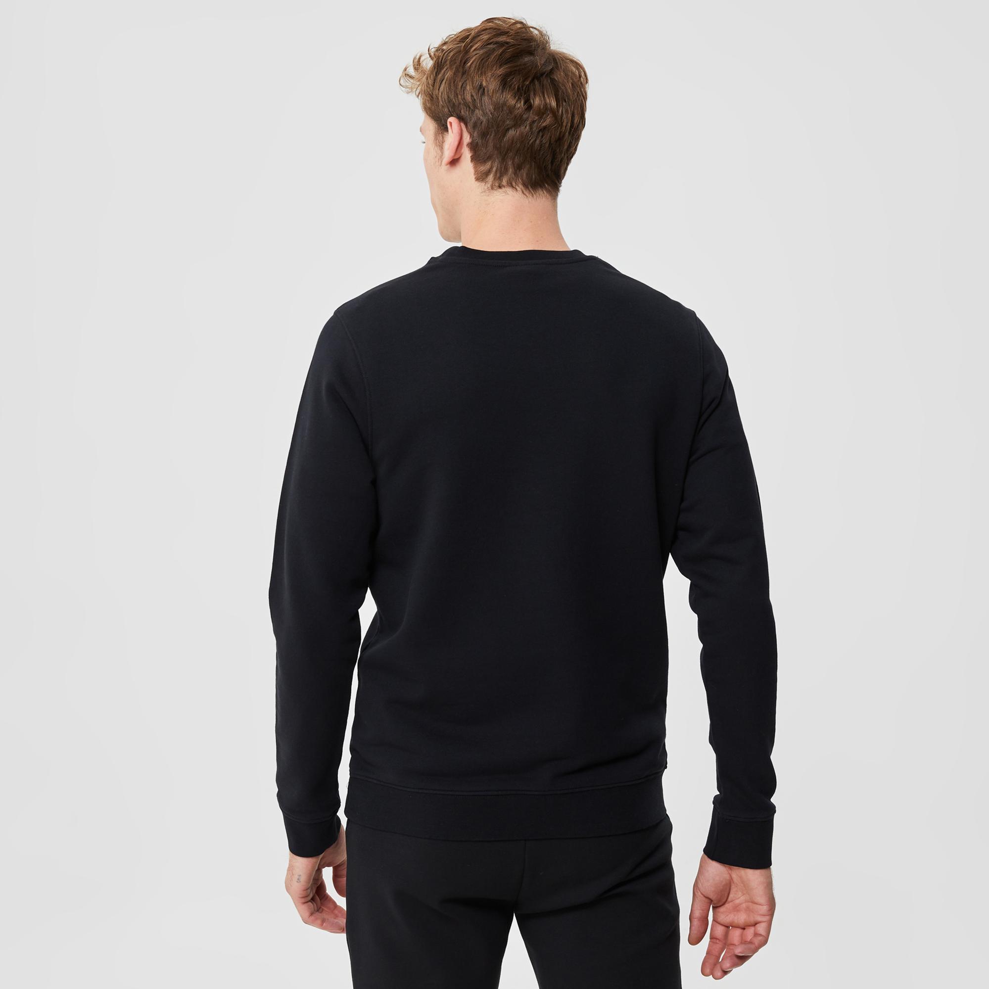 Columbia Basic Crew Erkek Siyah Sweatshirt