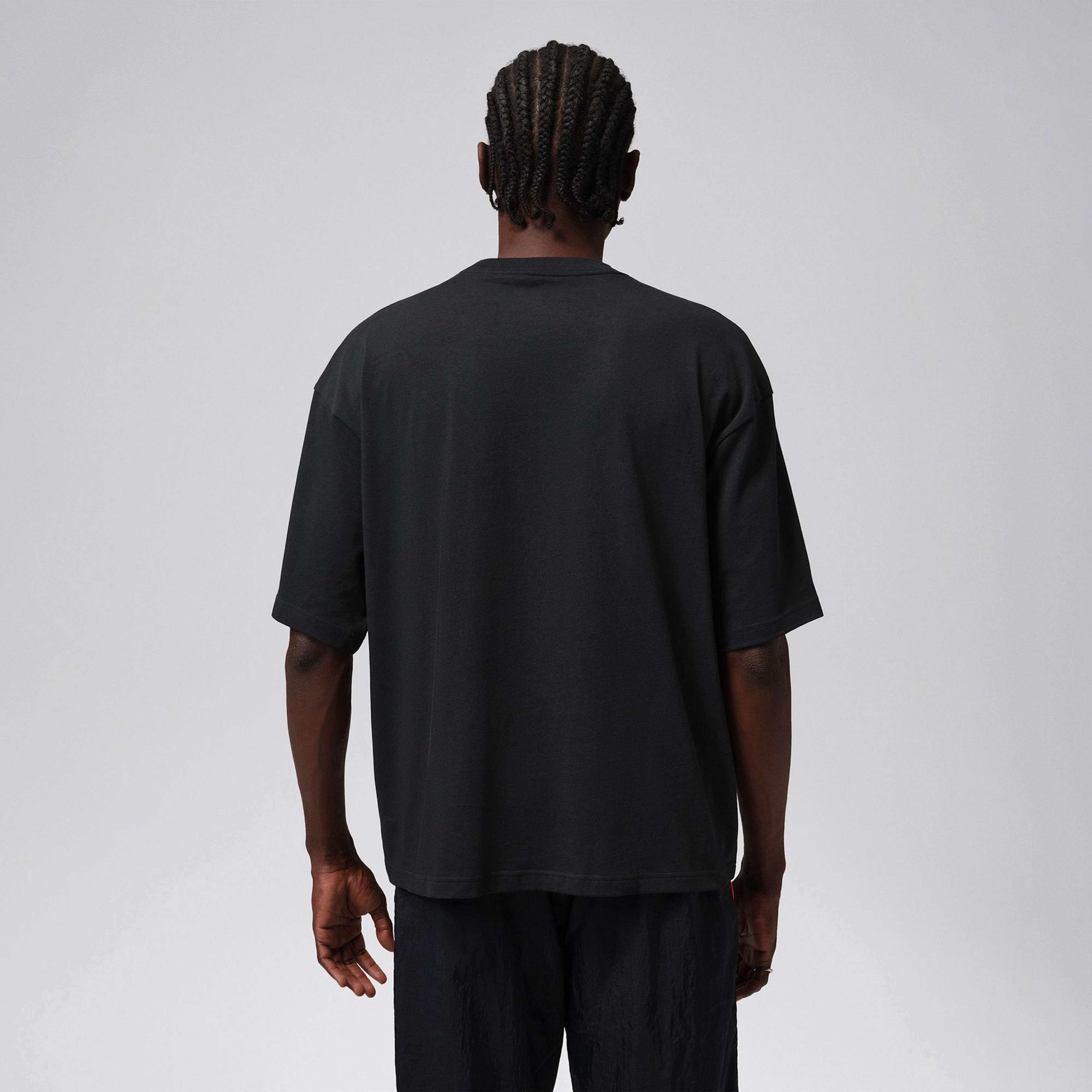 Jordan Flight Crew Erkek Siyah T-Shirt