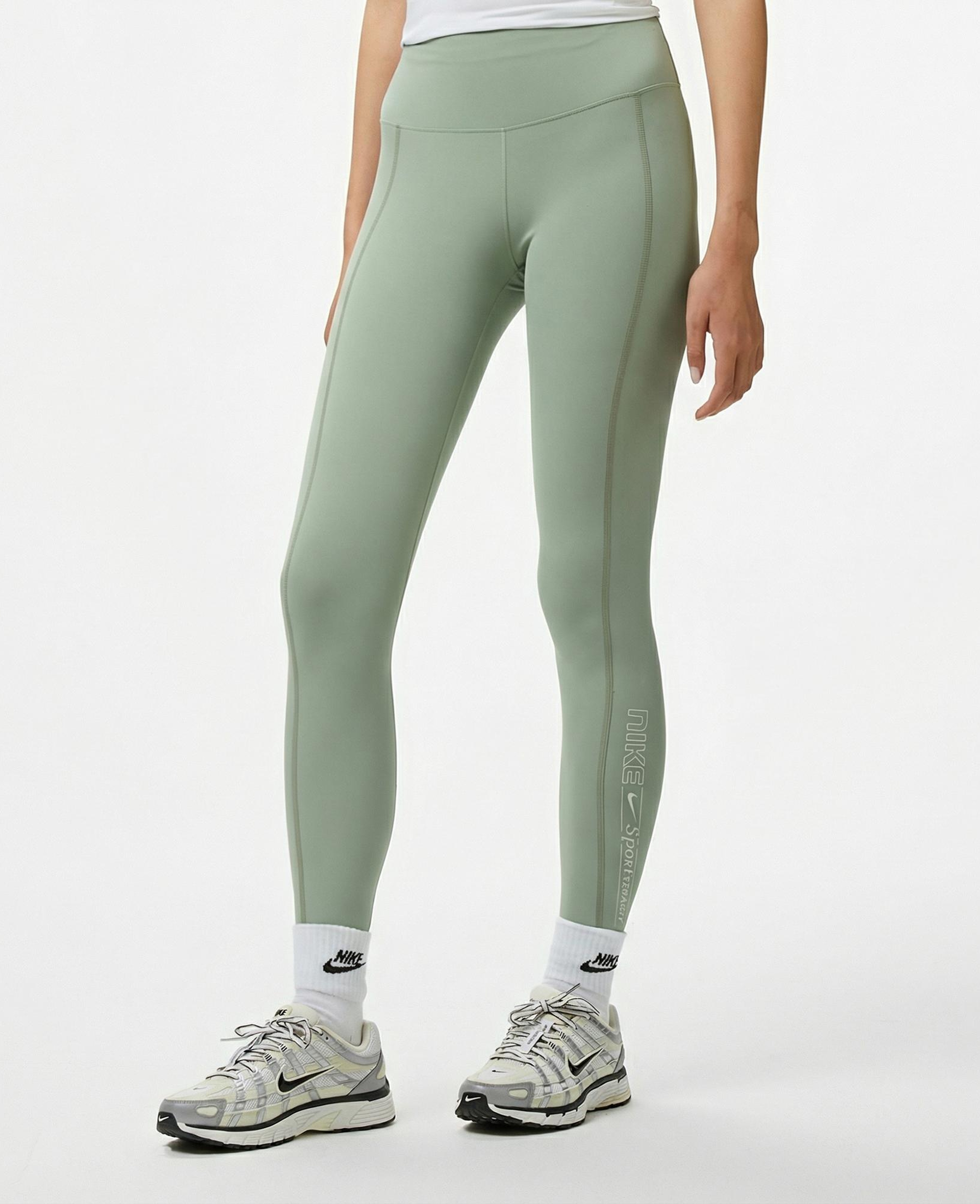 Nike One Dri-Fit Fitted Kadın Yeşil Tayt