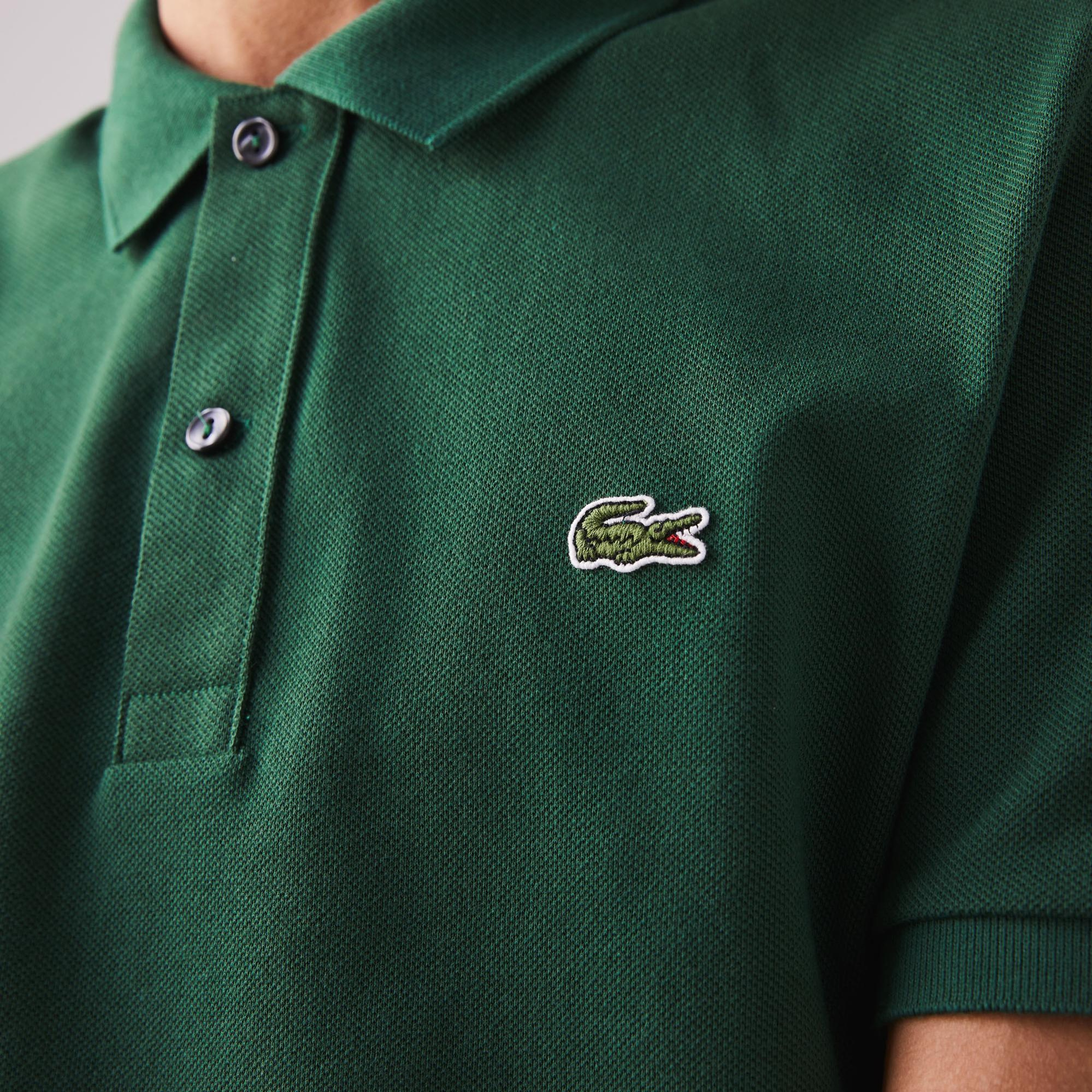 Lacoste L.12.12 Erkek Slim Fit Yeşil Polo