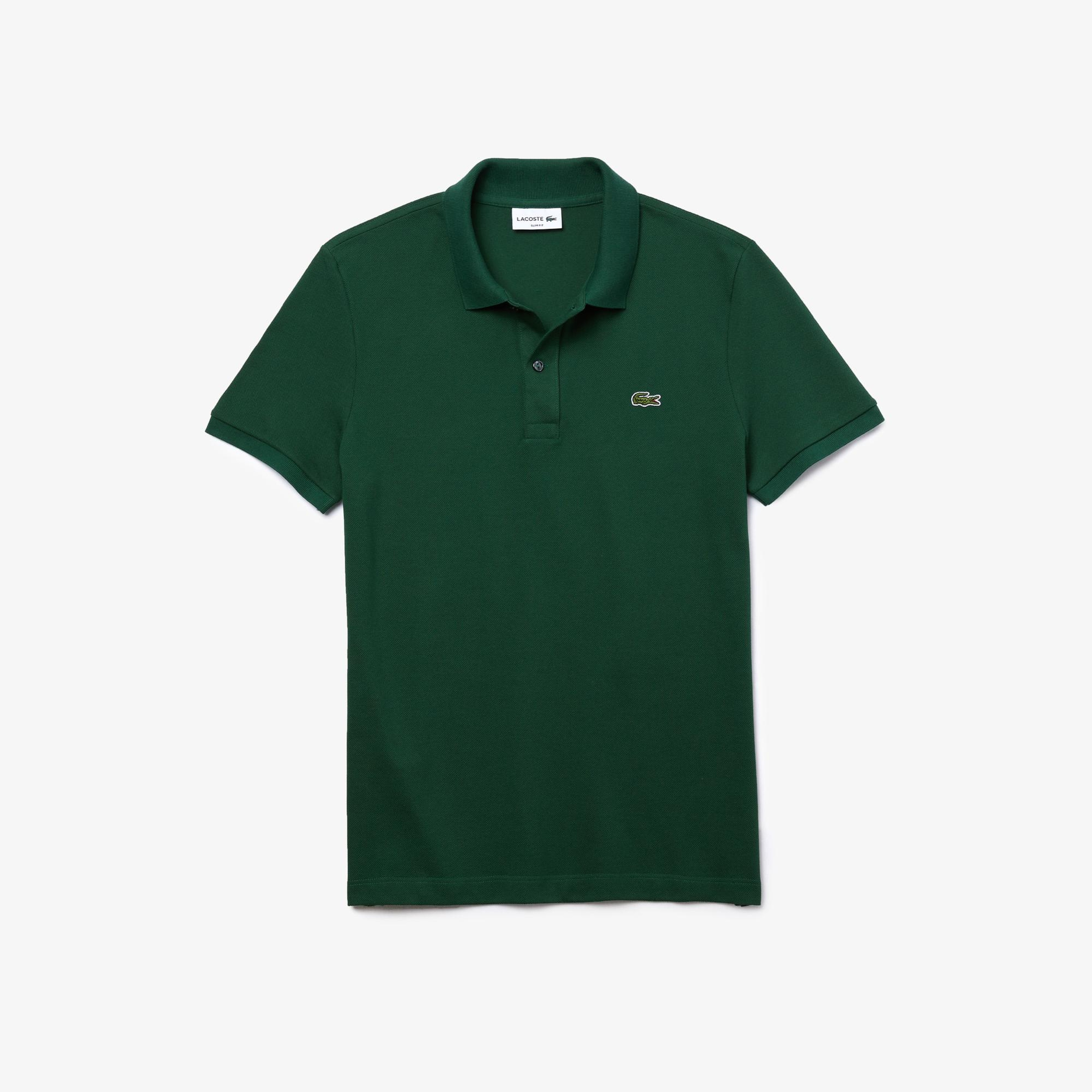 Lacoste L.12.12 Erkek Slim Fit Yeşil Polo