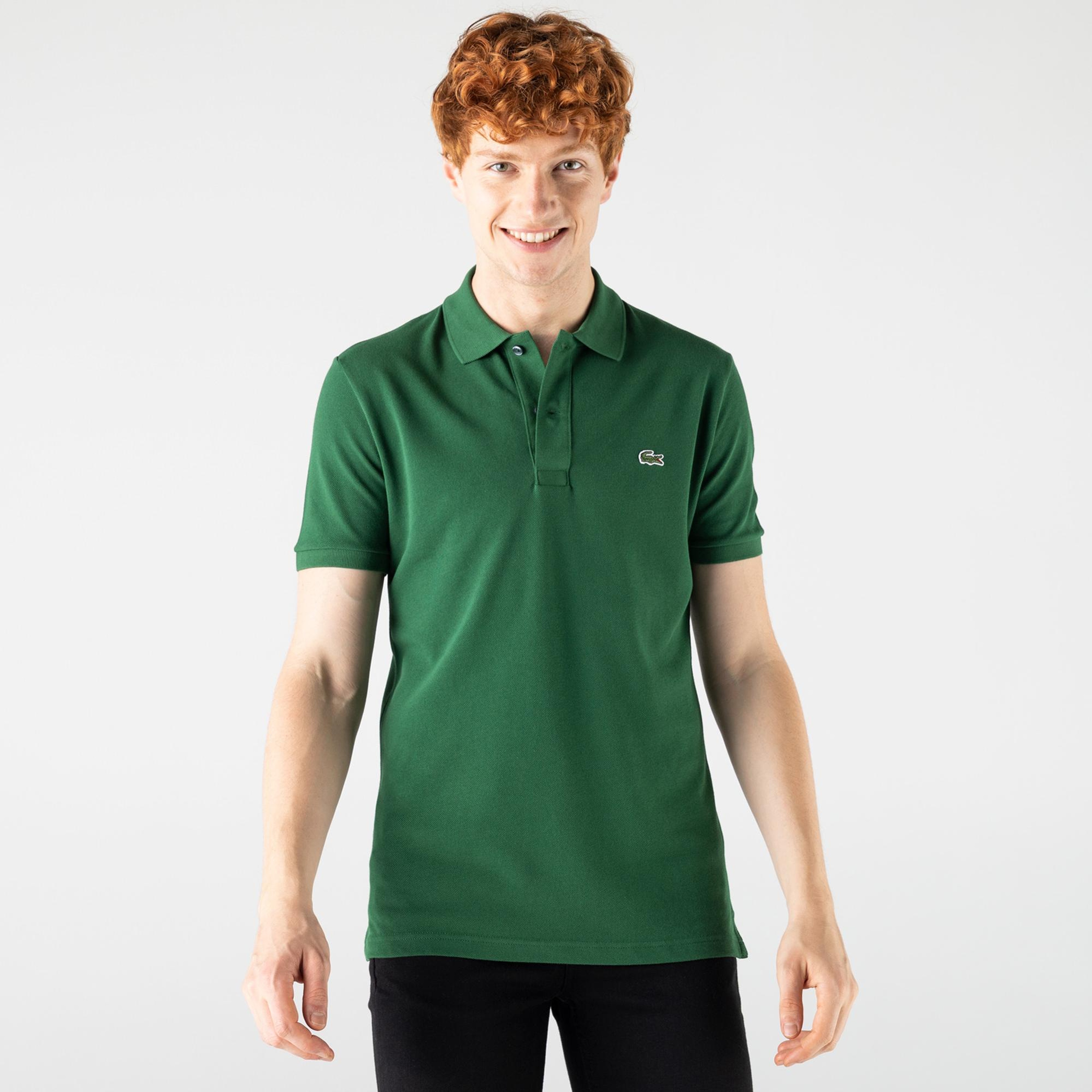 Lacoste L.12.12 Erkek Slim Fit Yeşil Polo
