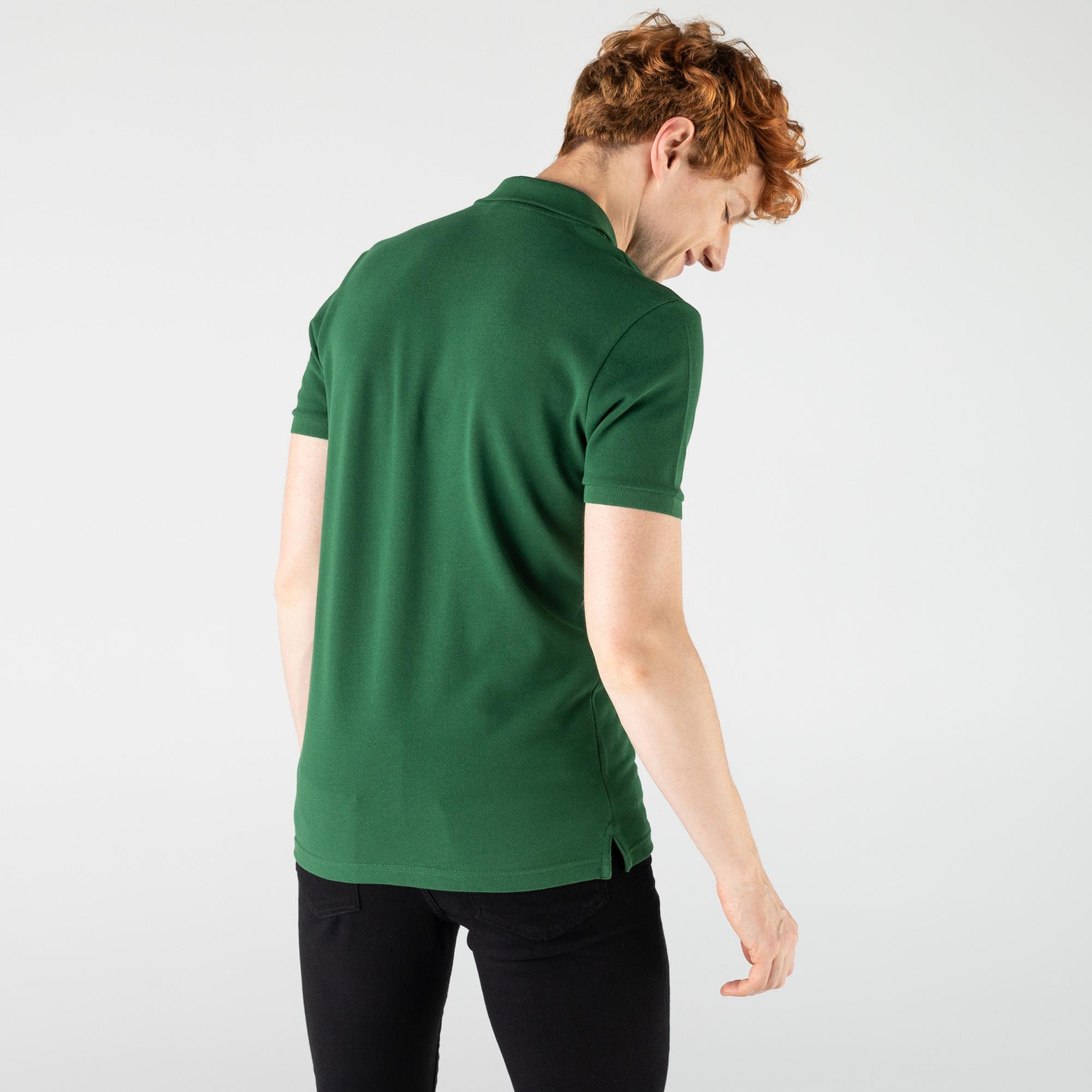 Lacoste L.12.12 Erkek Slim Fit Yeşil Polo
