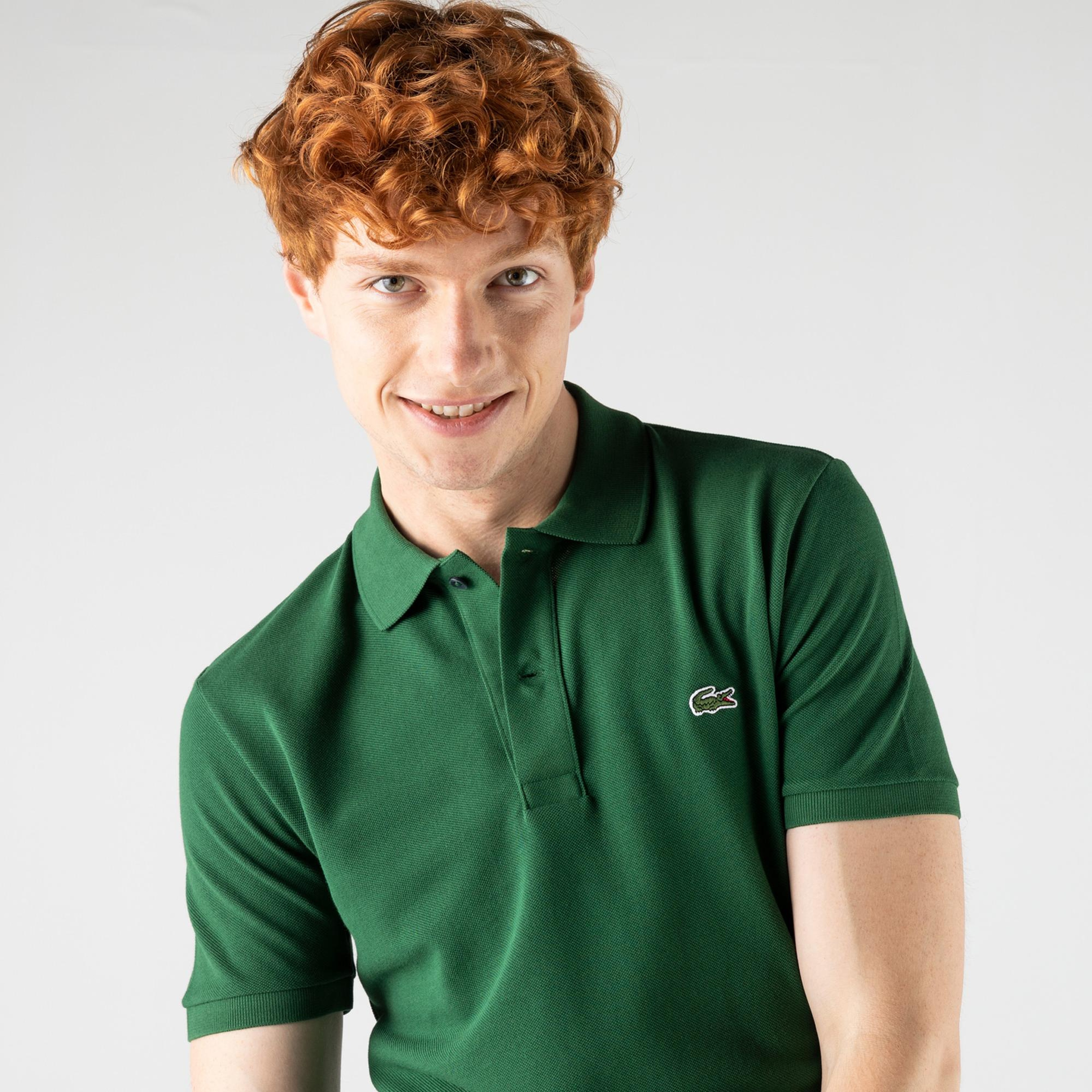 Lacoste L.12.12 Erkek Slim Fit Yeşil Polo