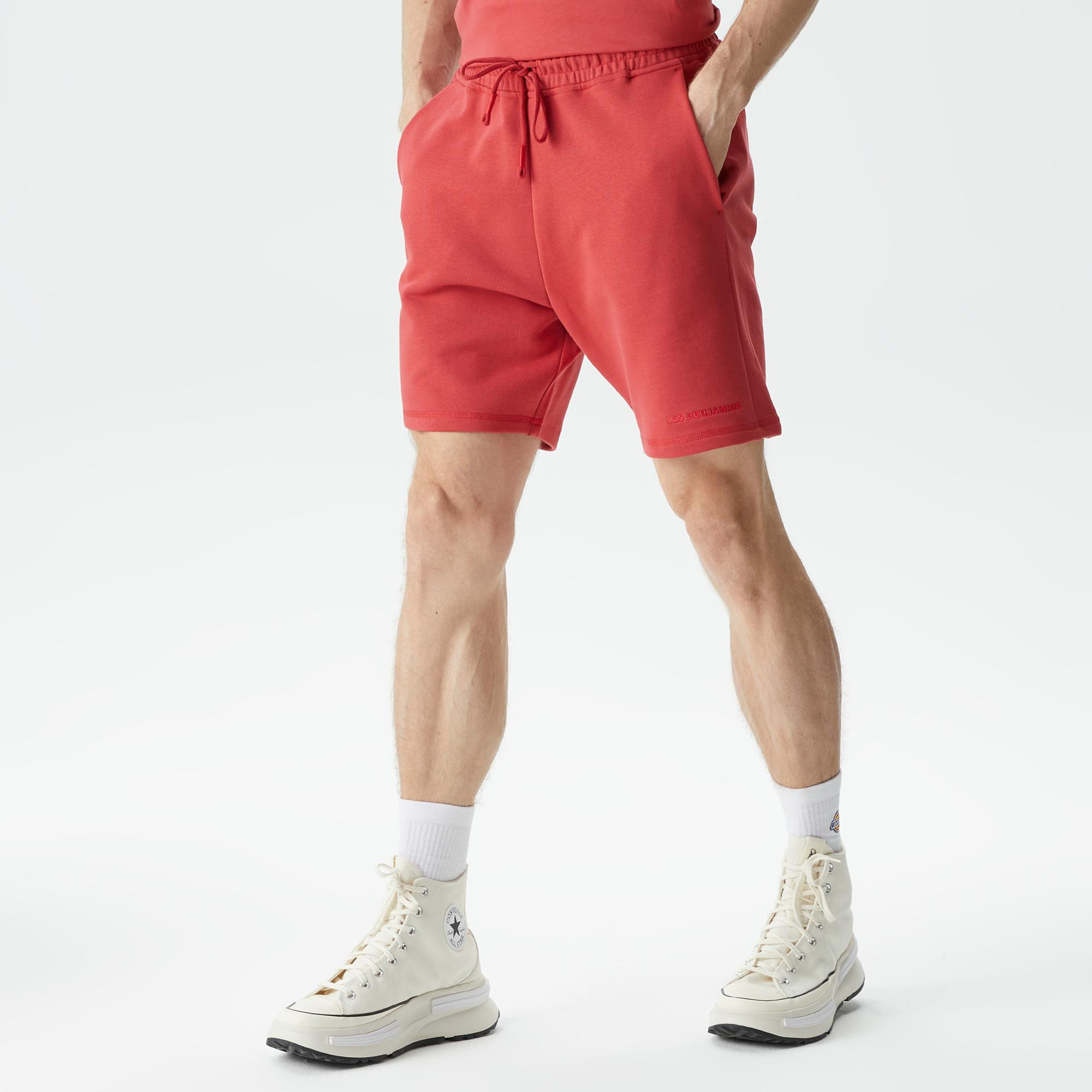 Les Benjamins Essentials 304 Erkek Kırmızı Şort
