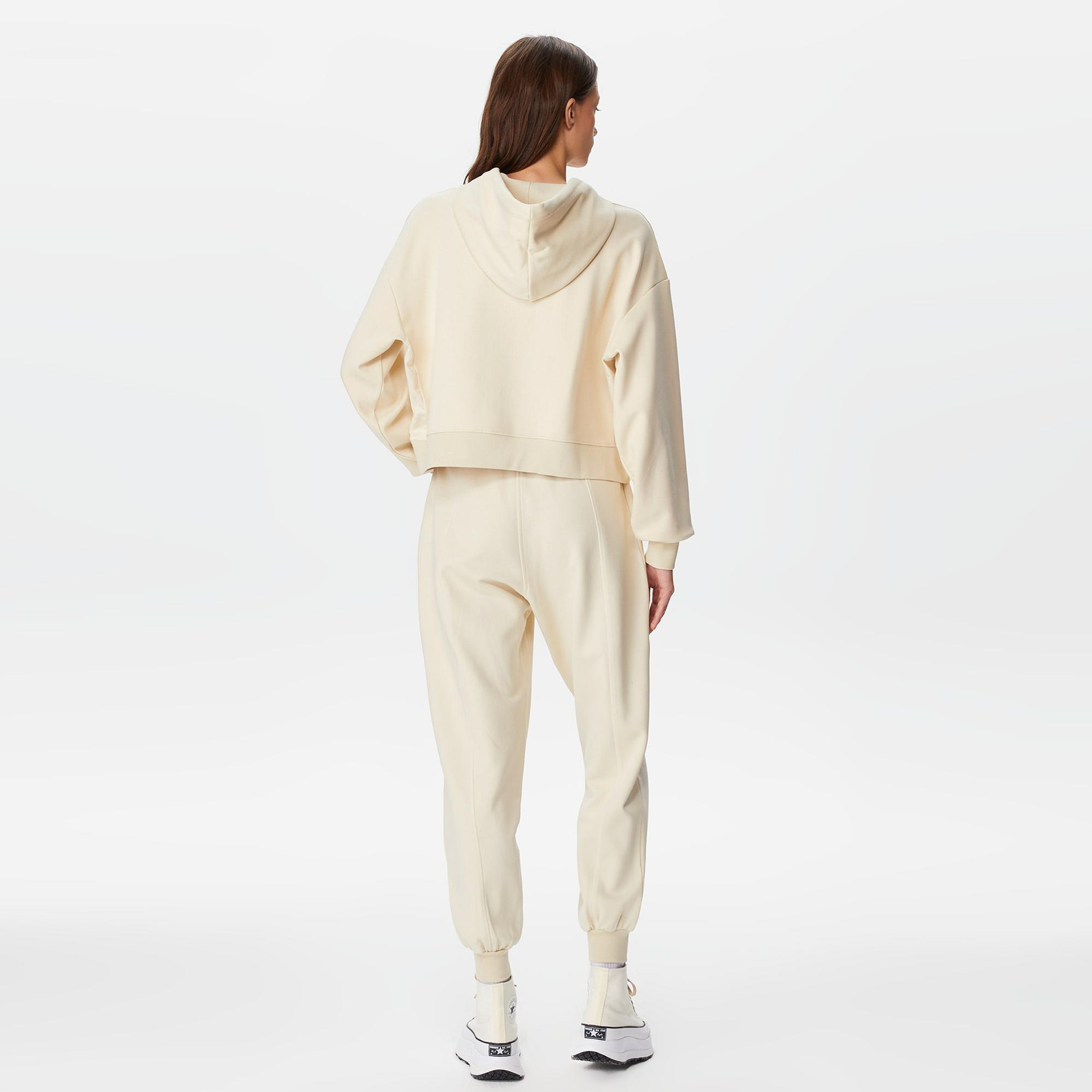 Les Benjamins 410 Kadın Krem Rengi Eşofman Altı