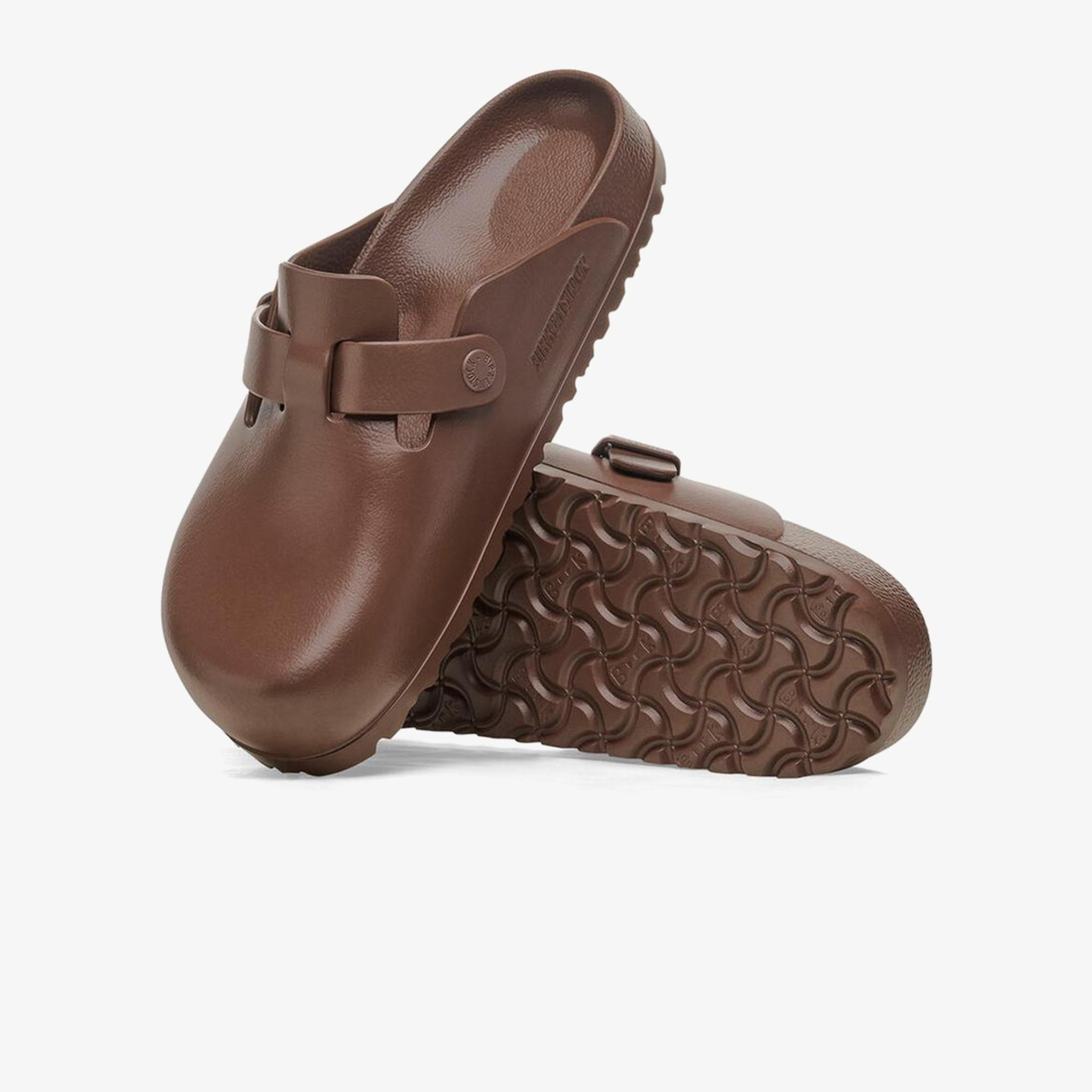 Birkenstock Boston Eva Erkek Kahverengi Terlik
