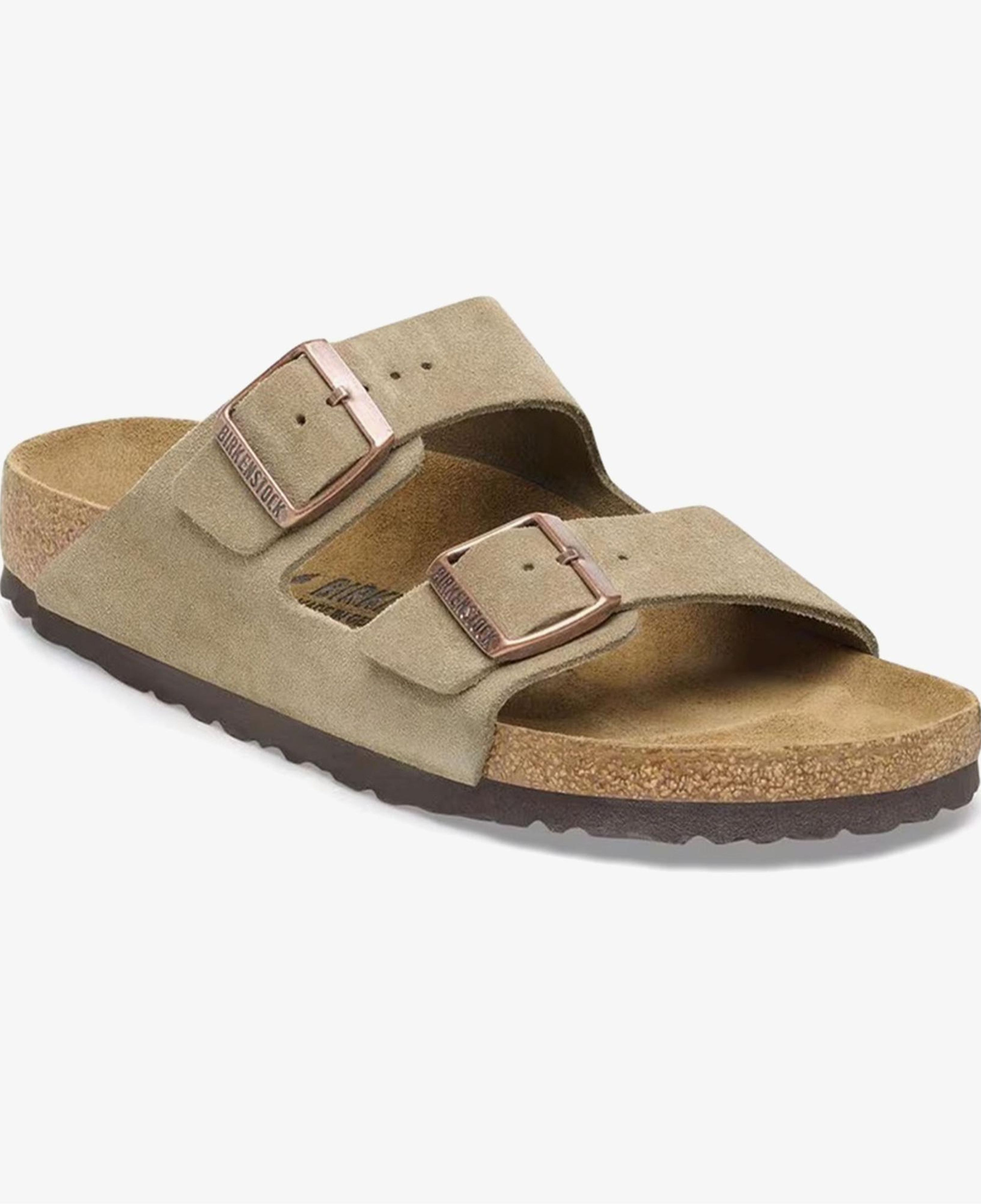Birkenstock Arizona VL Süet Unisex Kahverengi Terlik