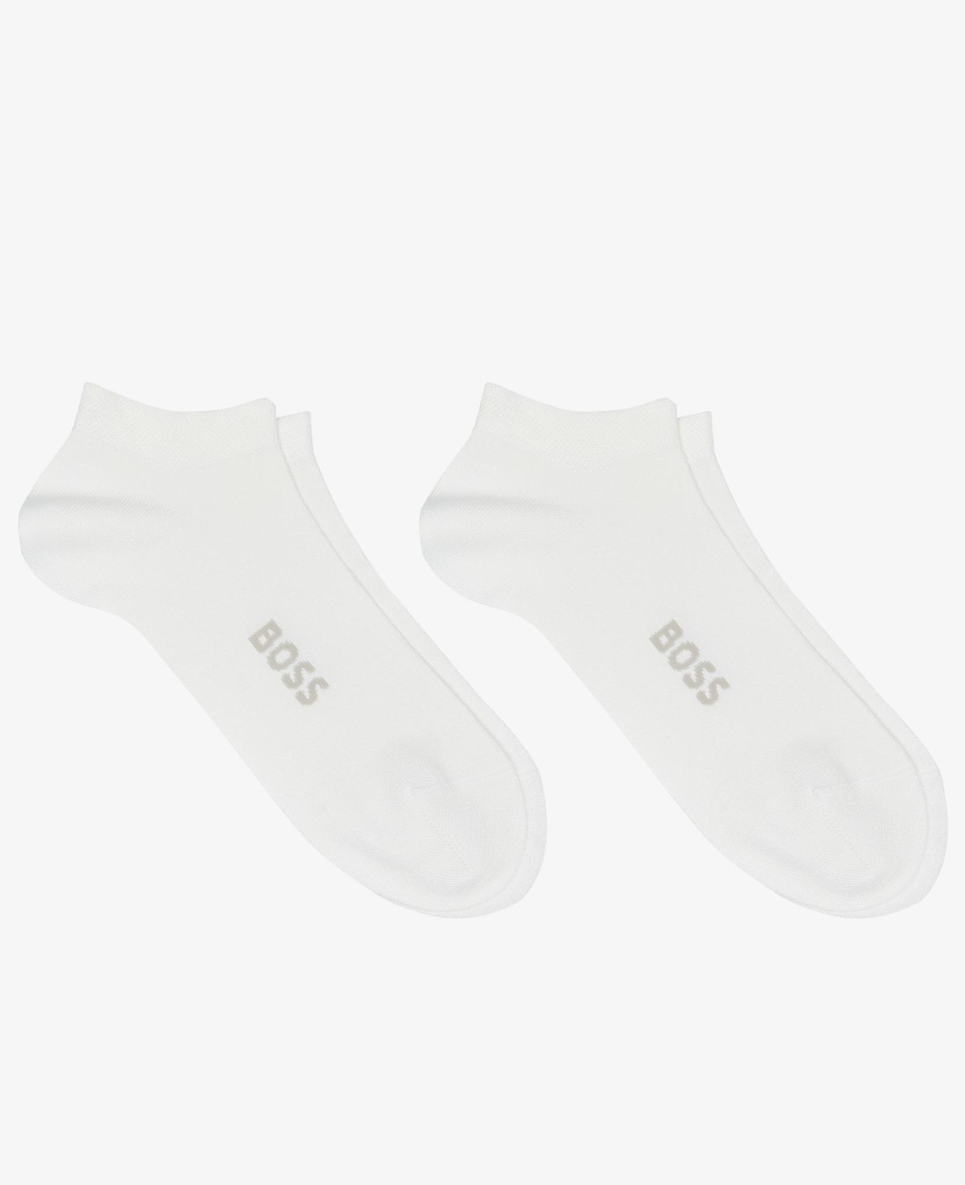 Boss 2'li Logo Bamboo Erkek Beyaz Çorap