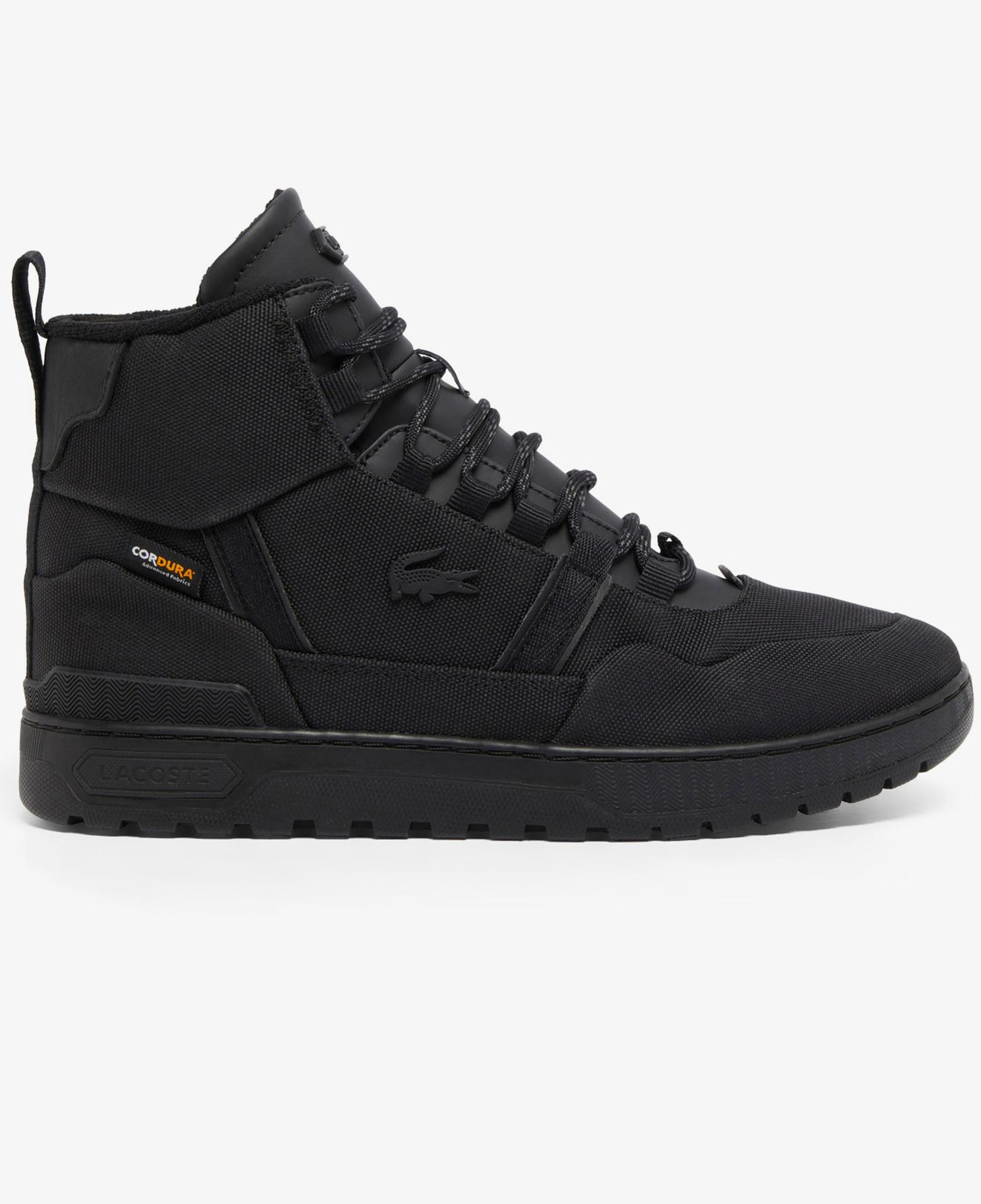 Lacoste T-Clip Winter Mid Erkek Siyah Bot