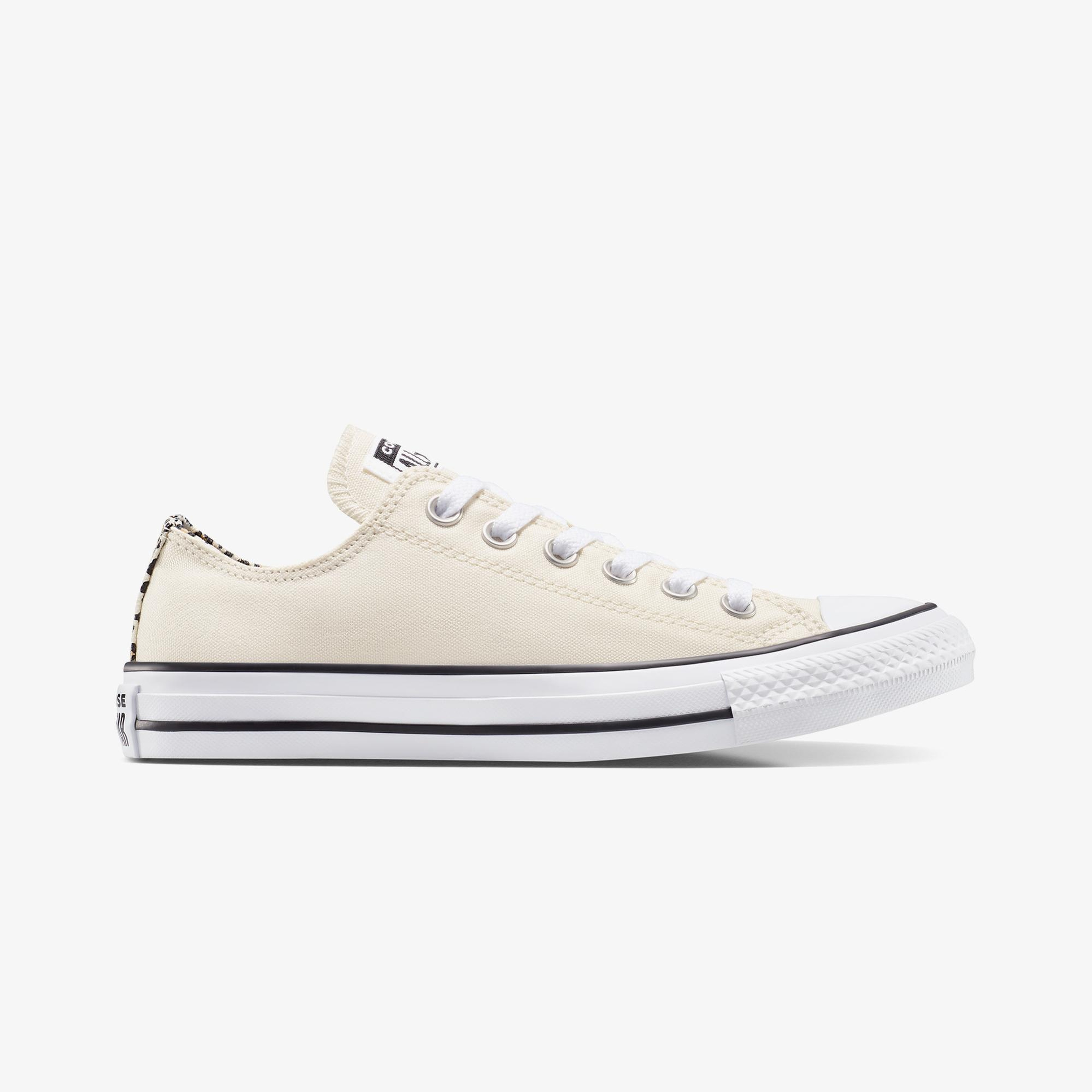 Converse Chuck Taylor All Star Leopard Unisex Krem Sneaker