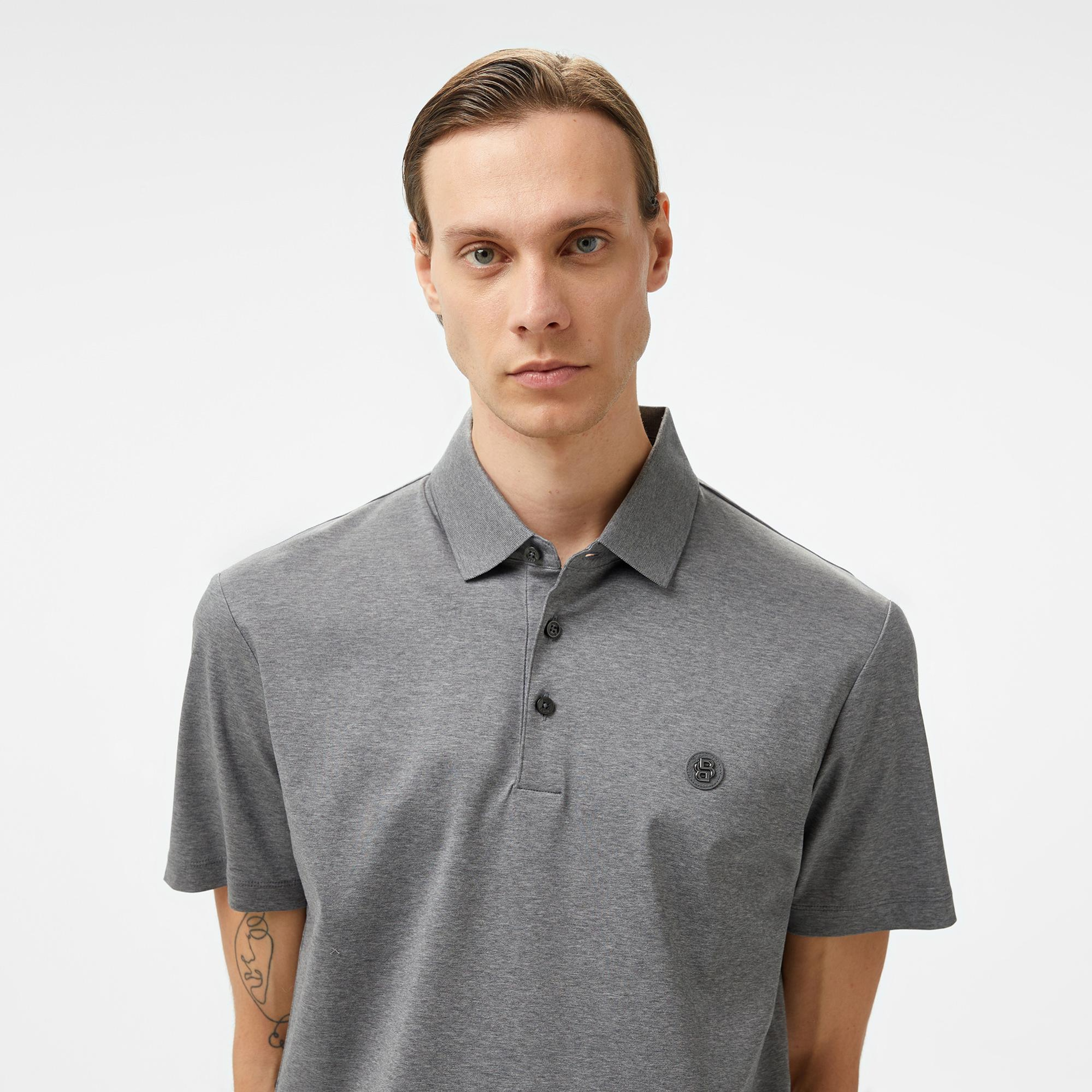 Boss C-Parris 01 Erkek Gri Polo