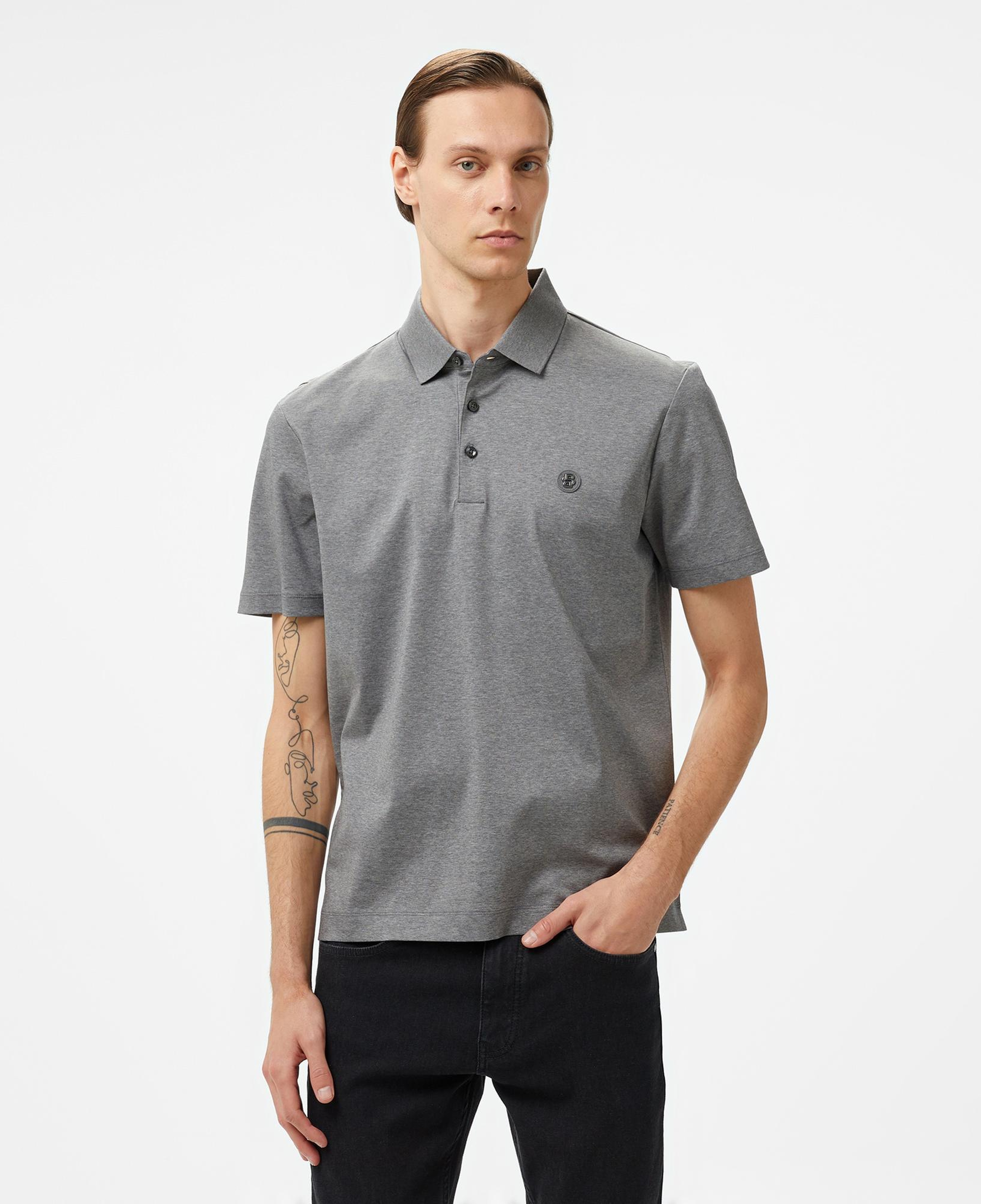 Boss C-Parris 01 Erkek Gri Polo