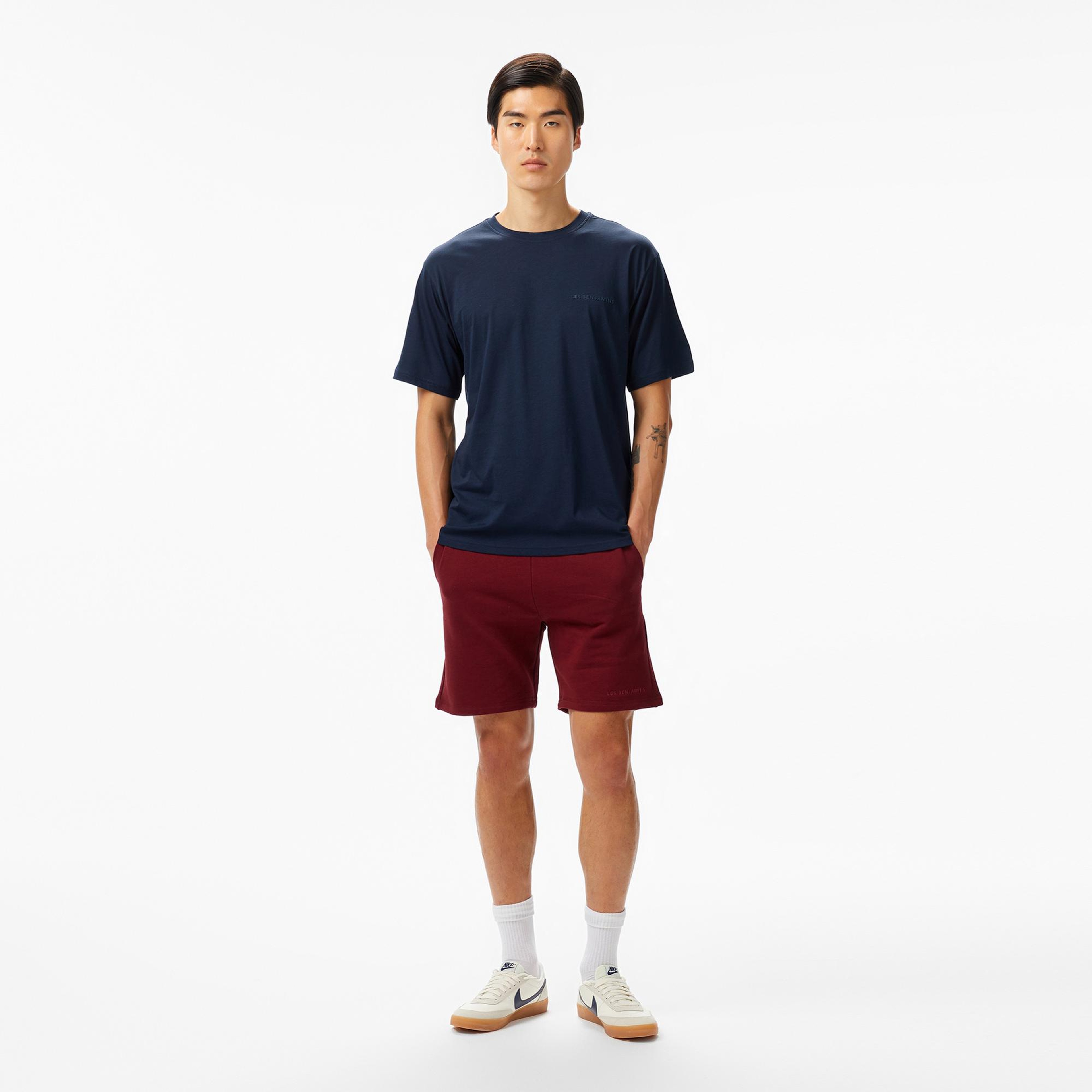 Les Benjamins 408 Erkek Lacivert T-Shirt