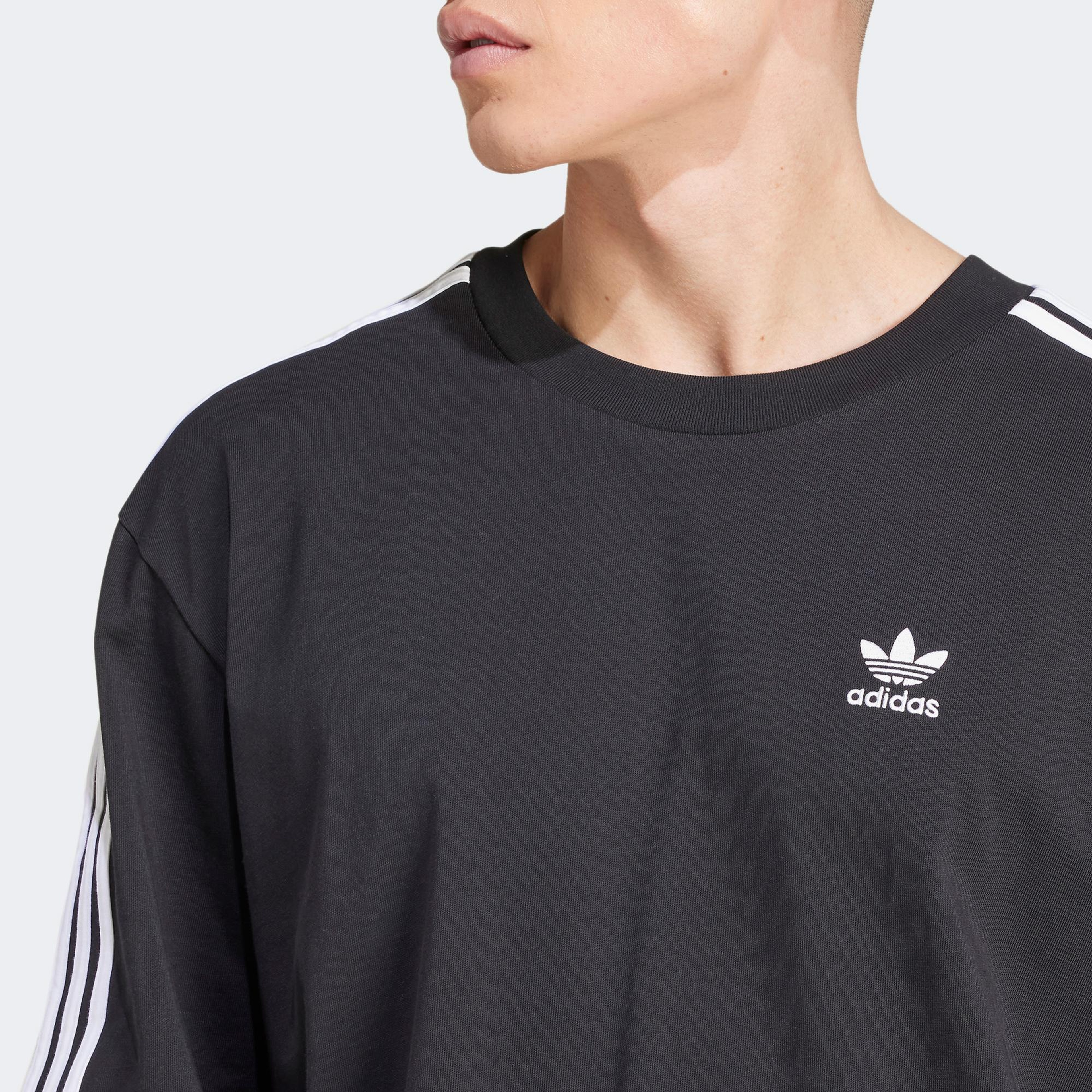 adidas Originals Adicolor Oversized Erkek Siyah T-Shirt