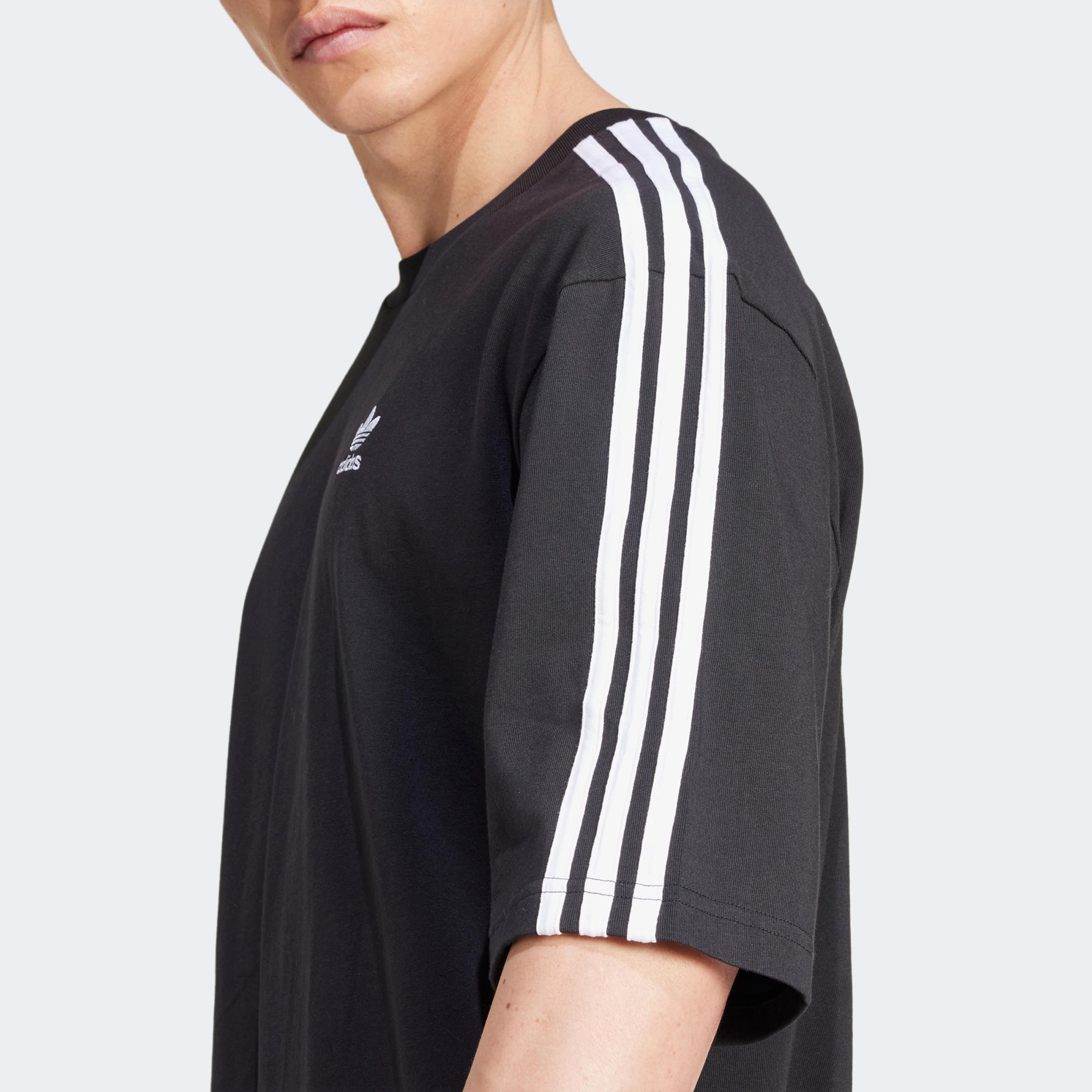 adidas Originals Adicolor Oversized Erkek Siyah T-Shirt