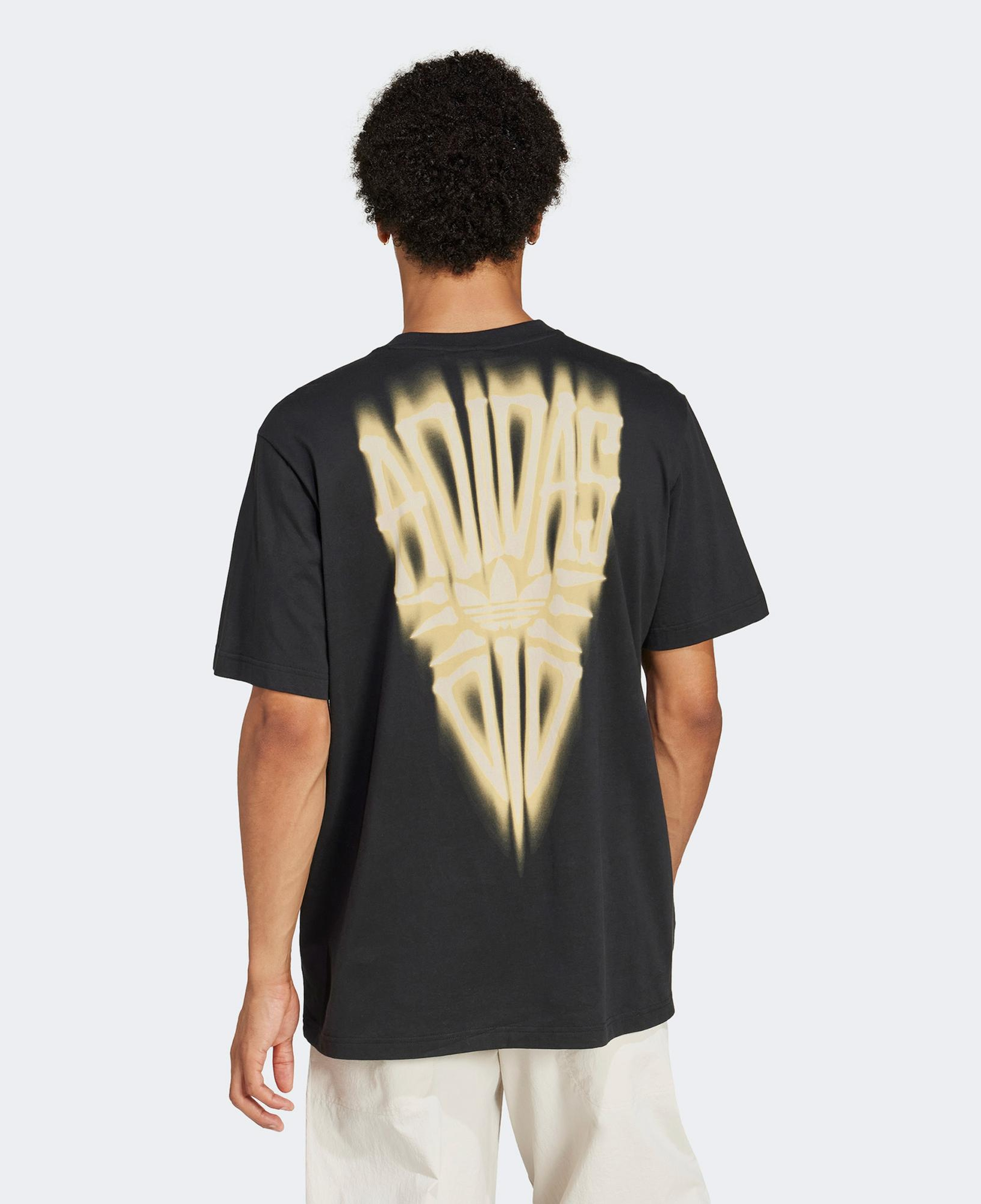 adidas Skeleton Erkek Siyah T-Shirt