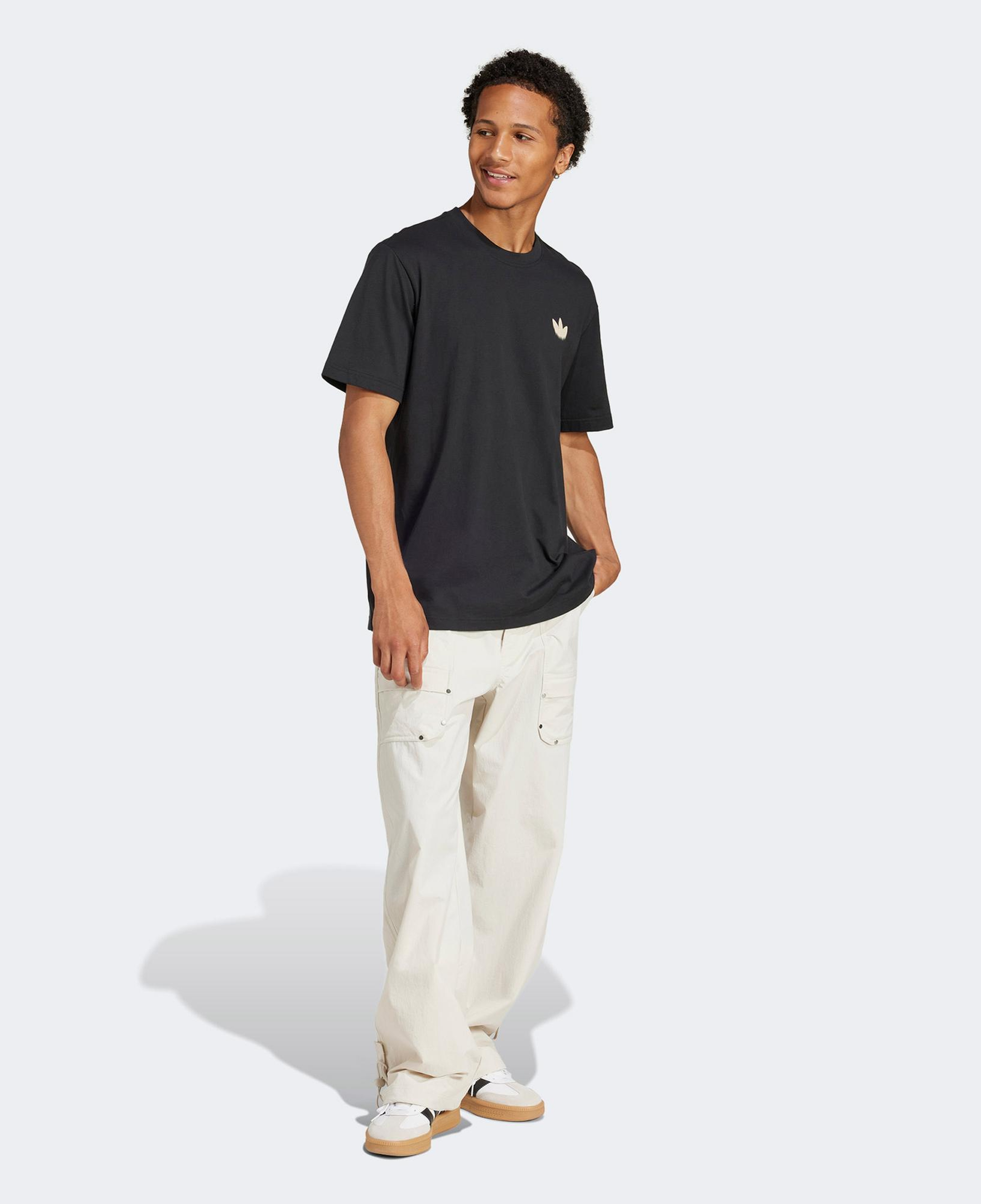 adidas Skeleton Erkek Siyah T-Shirt