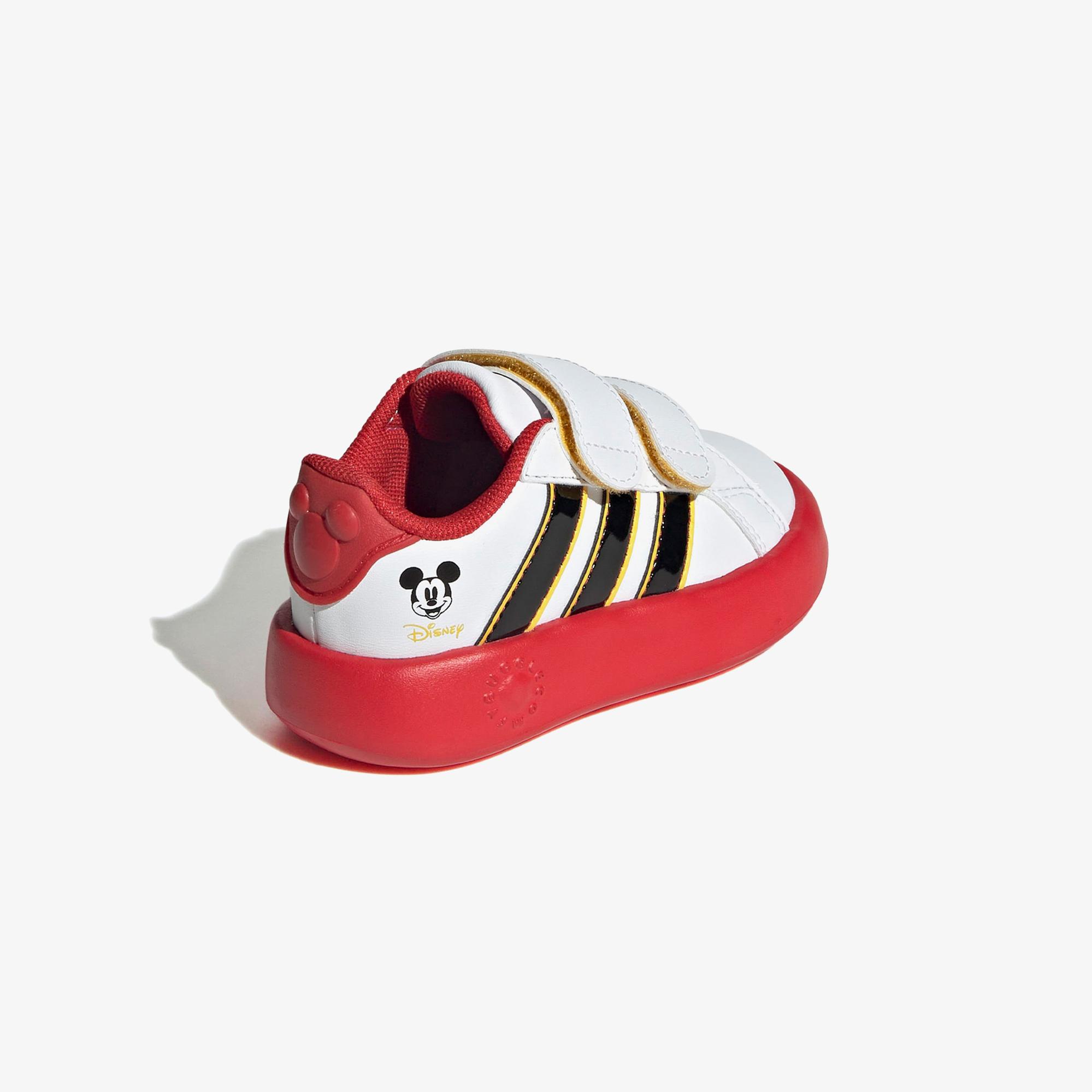 adidas Grand Court Mickey Çocuk Beyaz Sneaker