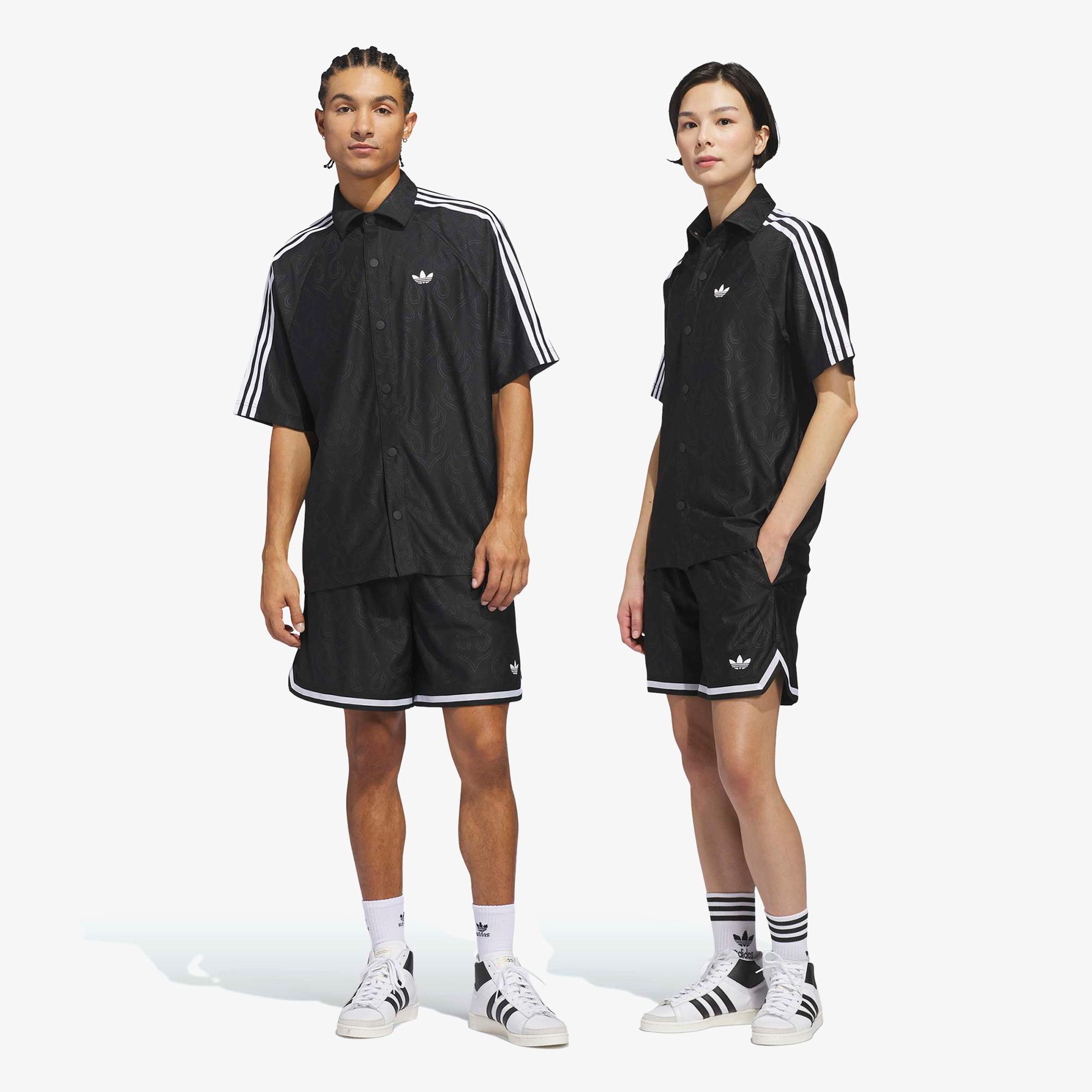 adidas Jacquard Unisex Siyah Şort