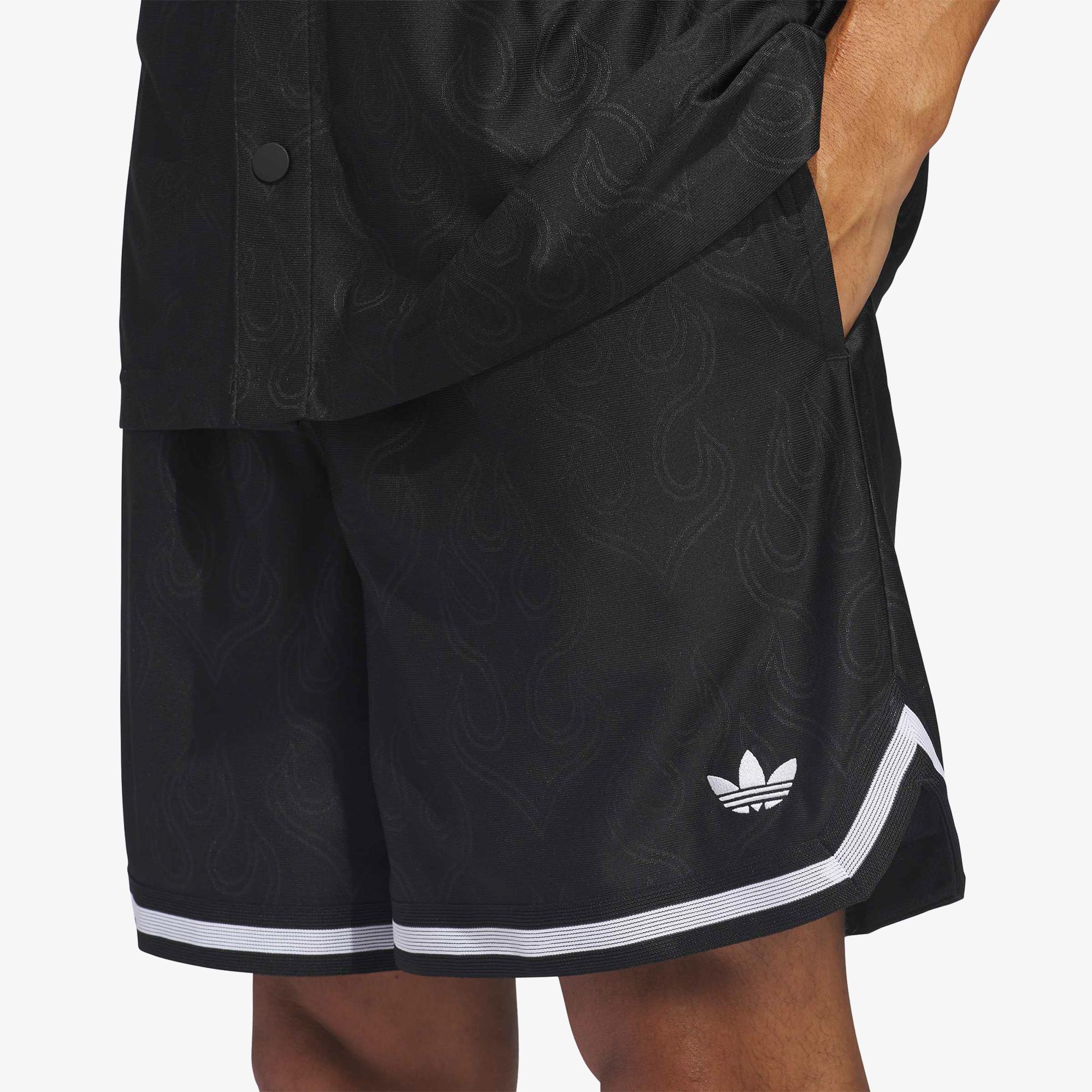 adidas Jacquard Unisex Siyah Şort