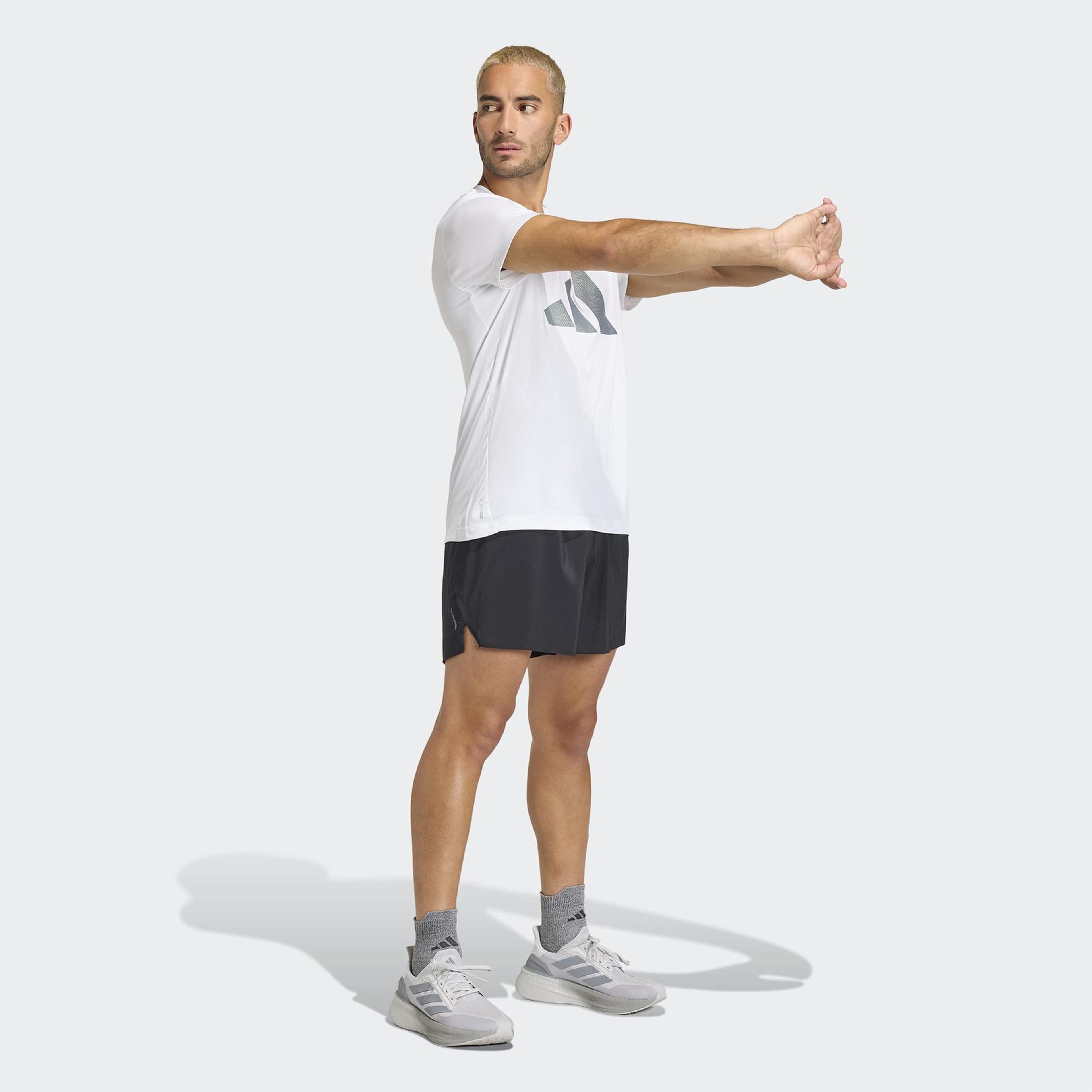 adidas Adi365 Running Essentials Erkek Beyaz T-Shirt