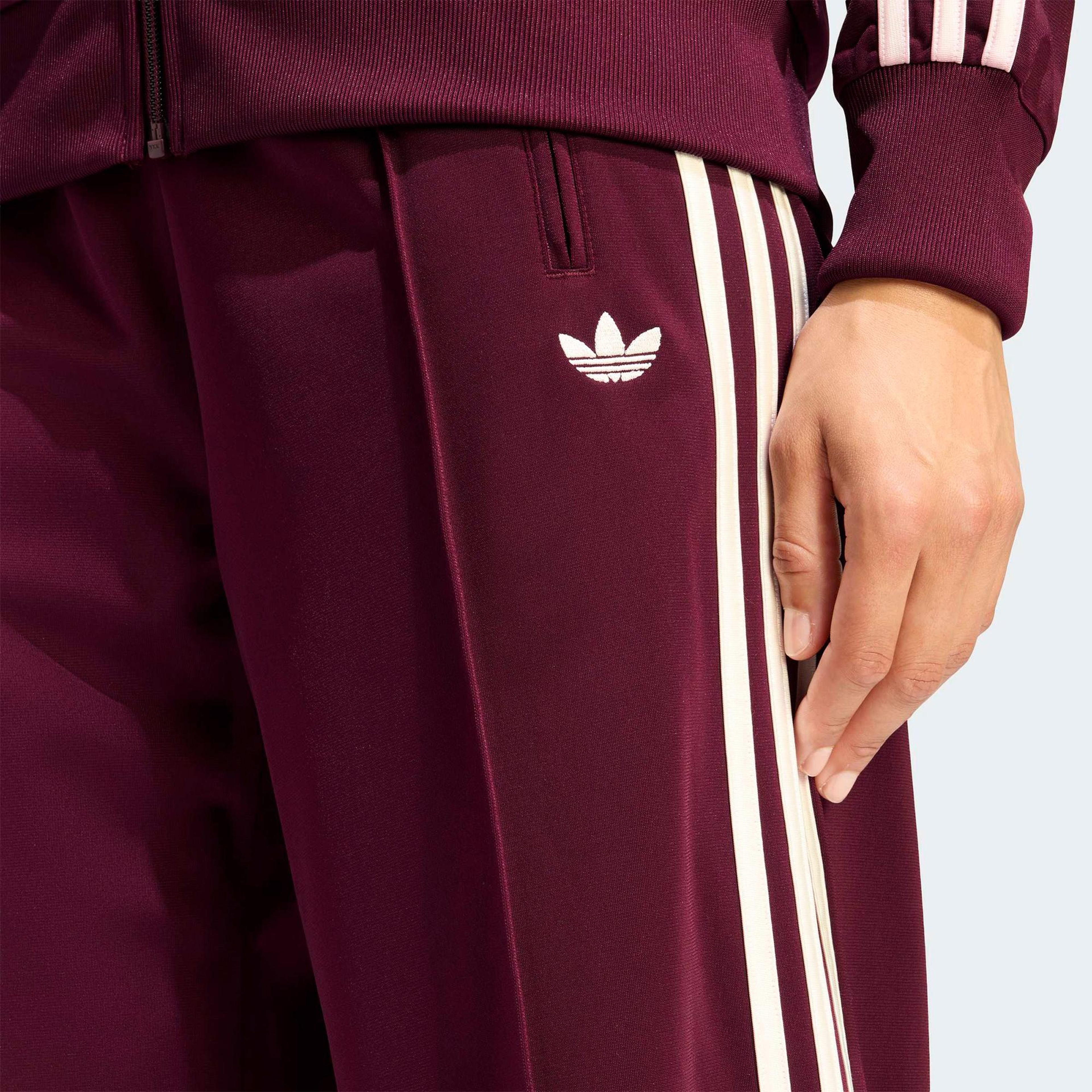 adidas Firebird Loose Kadın Bordo Eşofman Altı