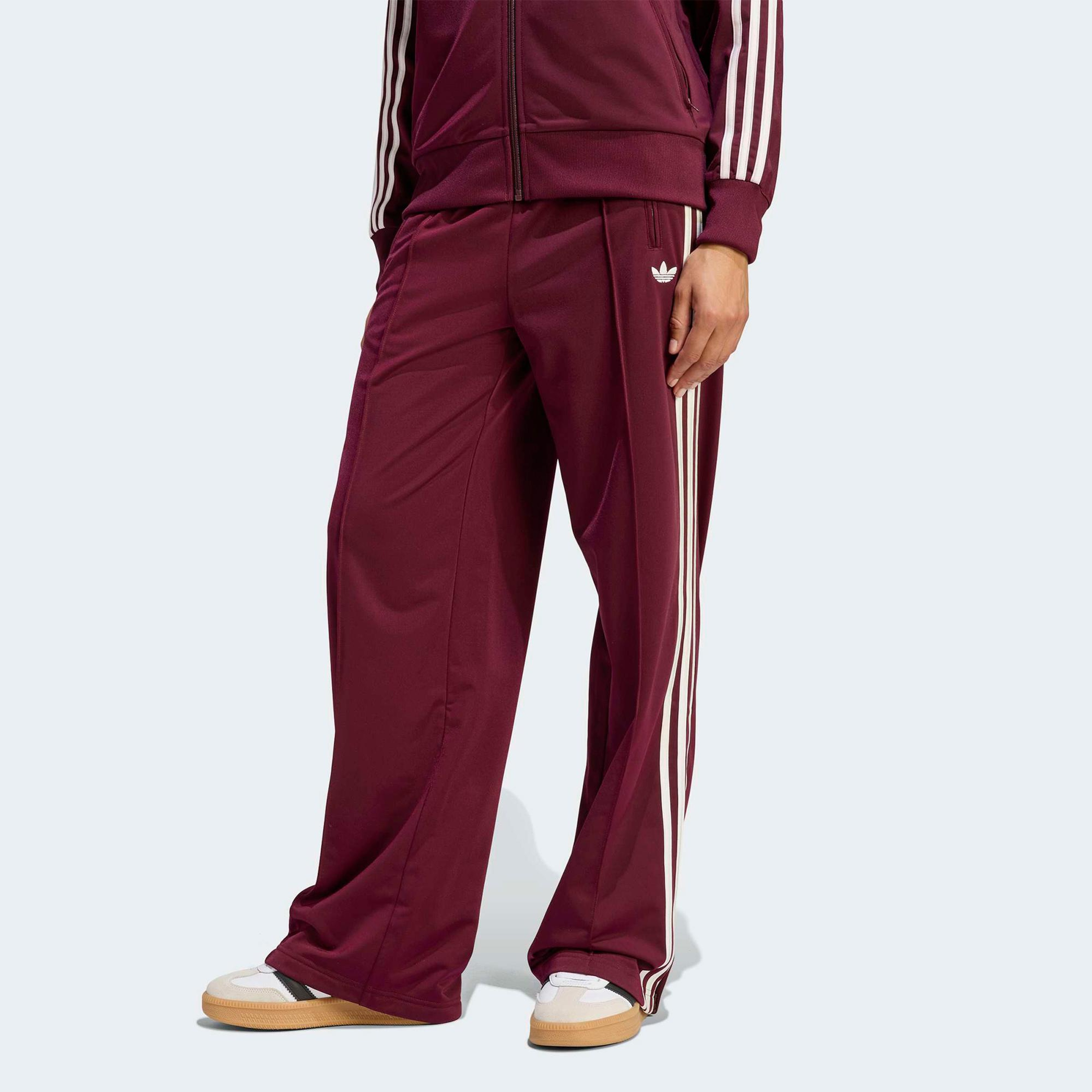 adidas Firebird Loose Kadın Bordo Eşofman Altı