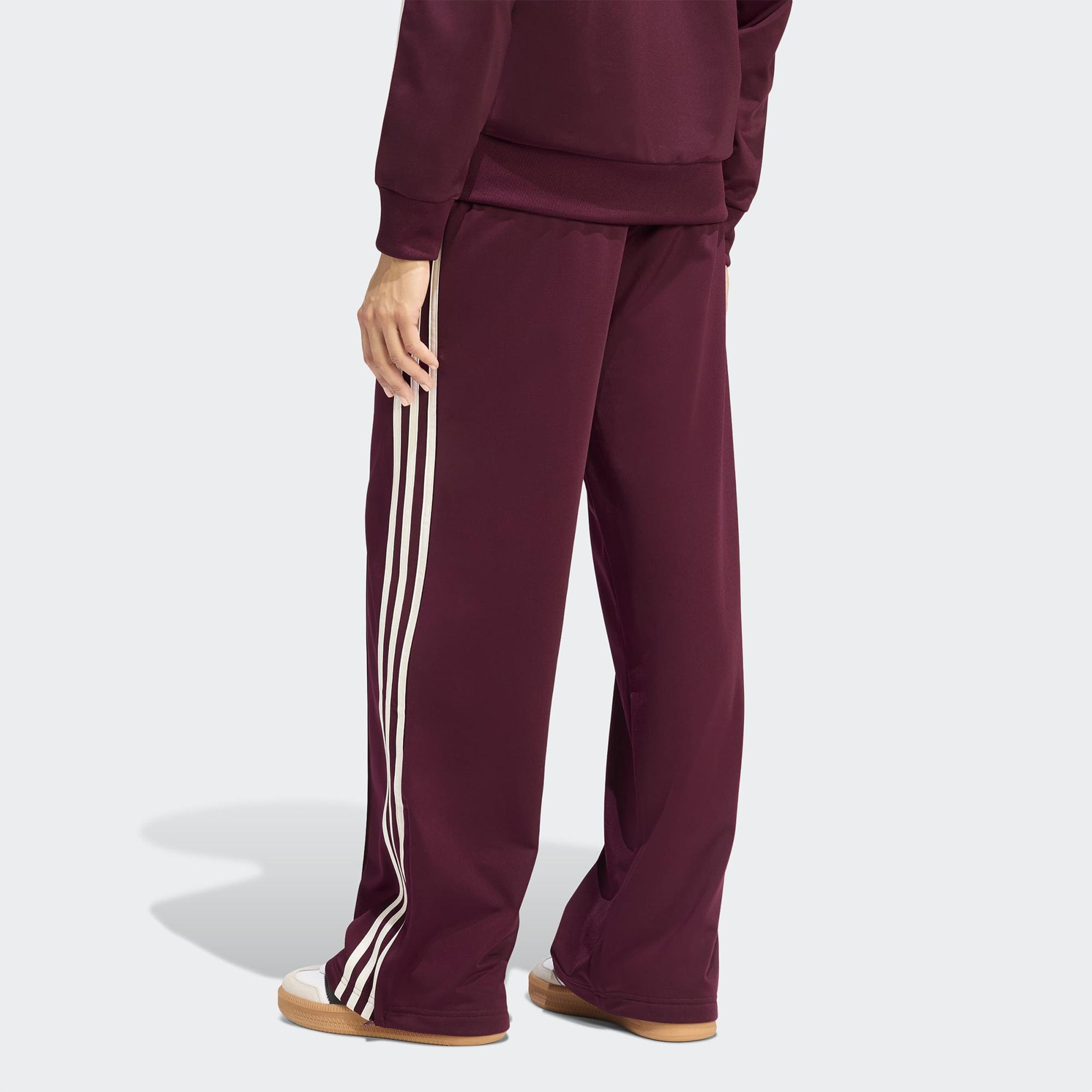adidas Firebird Loose Kadın Bordo Eşofman Altı