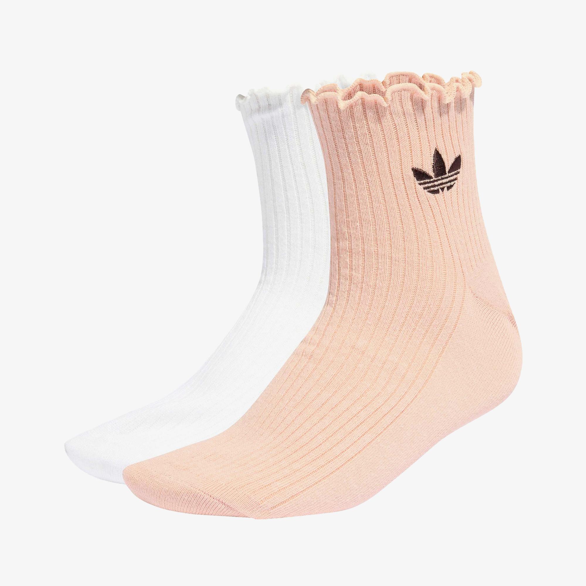 adidas Ruffle 2' li Unisex Renkli Çorap
