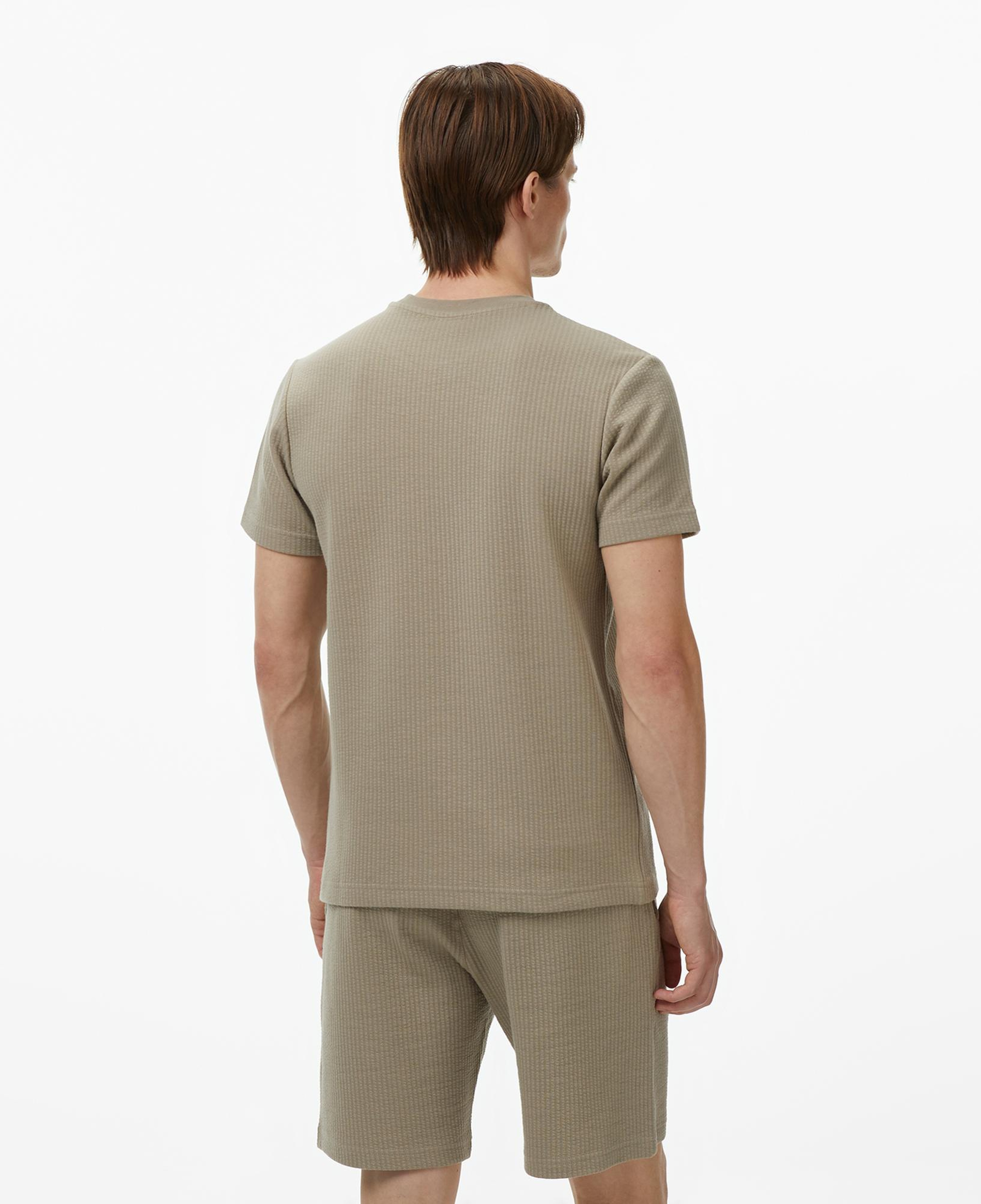 Nautica Erkek Bej Regular Fit T-Shirt