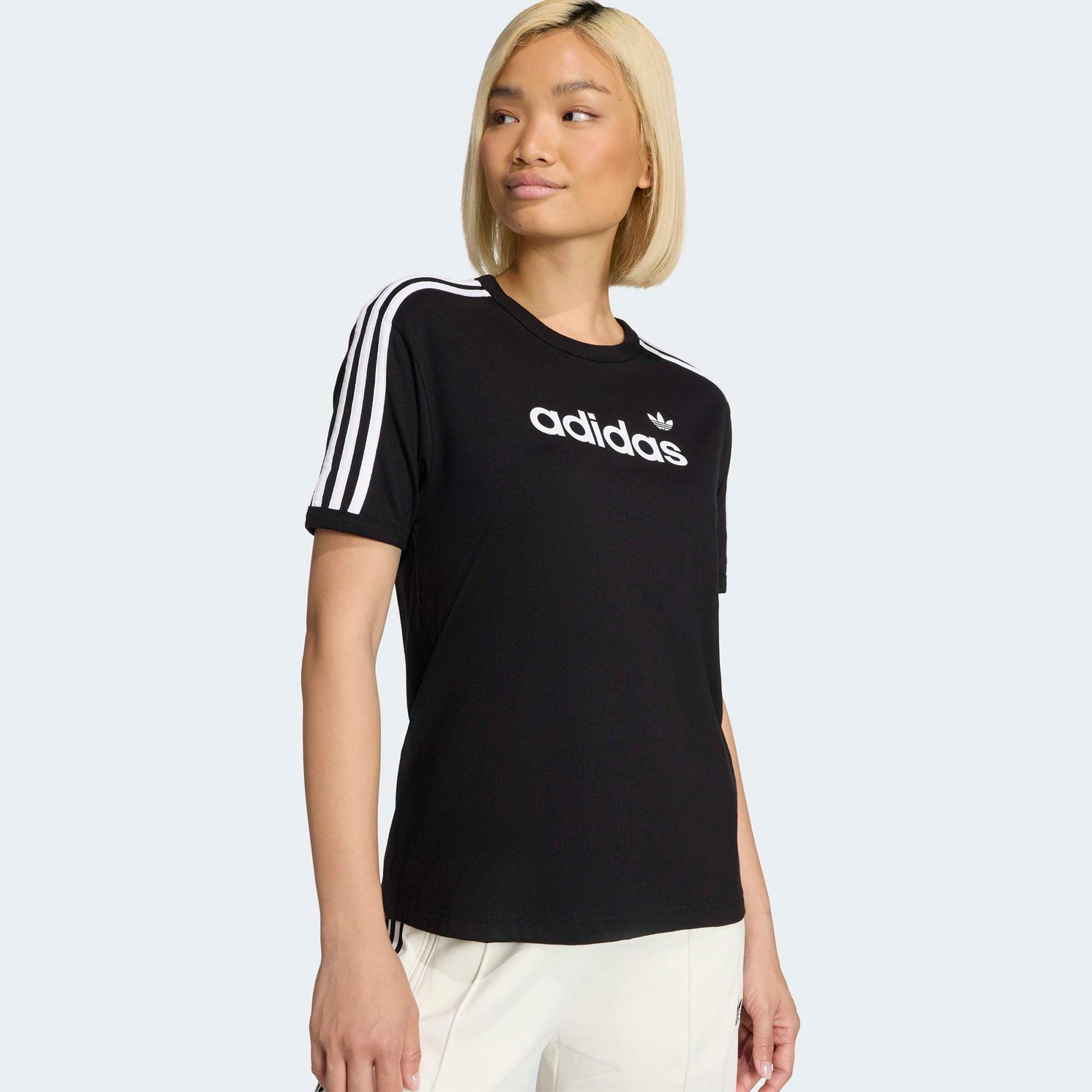 adidas Linear Kadın Siyah T-Shirt
