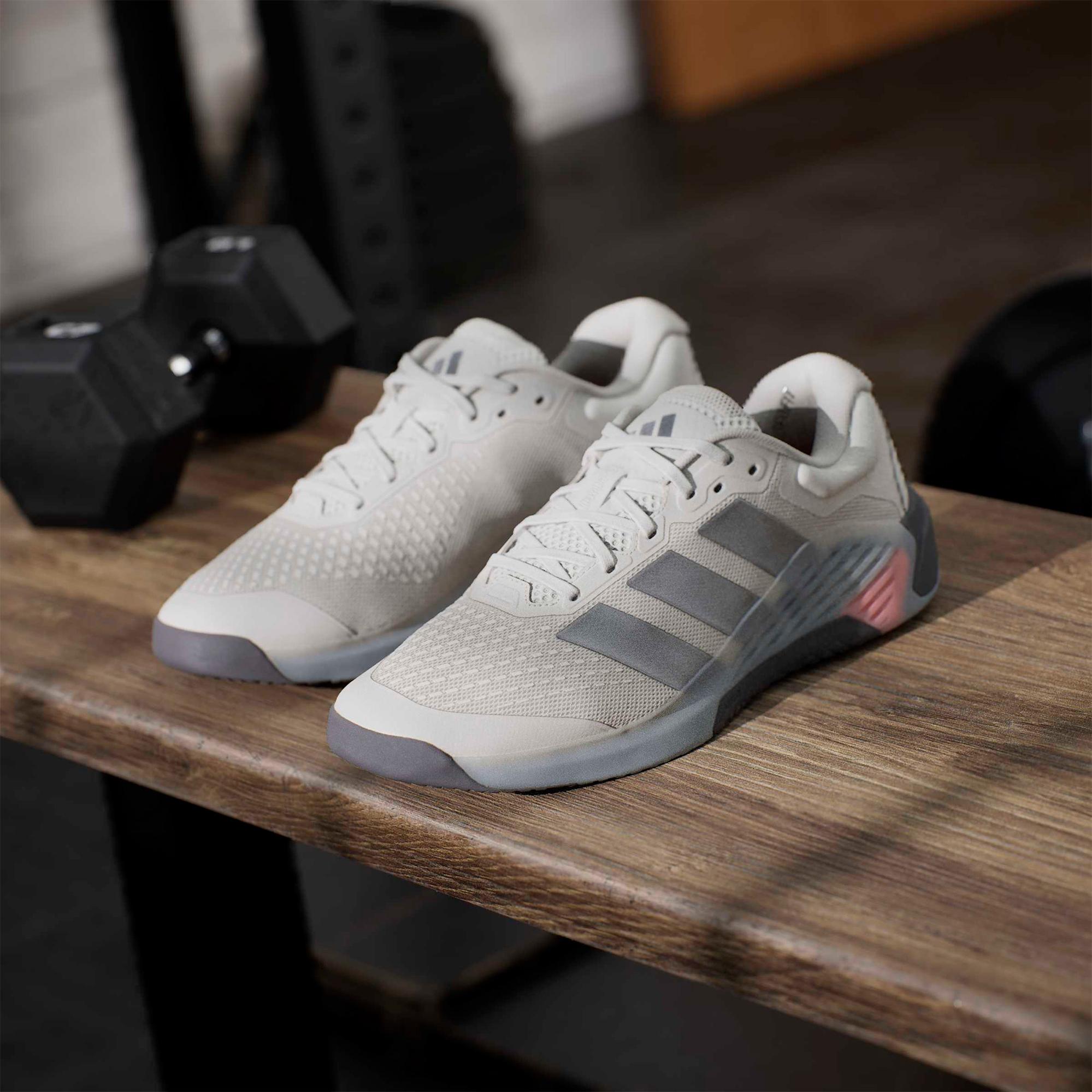 adidas Dropset 4 Trainer Erkek Gri Spor Ayakkabı