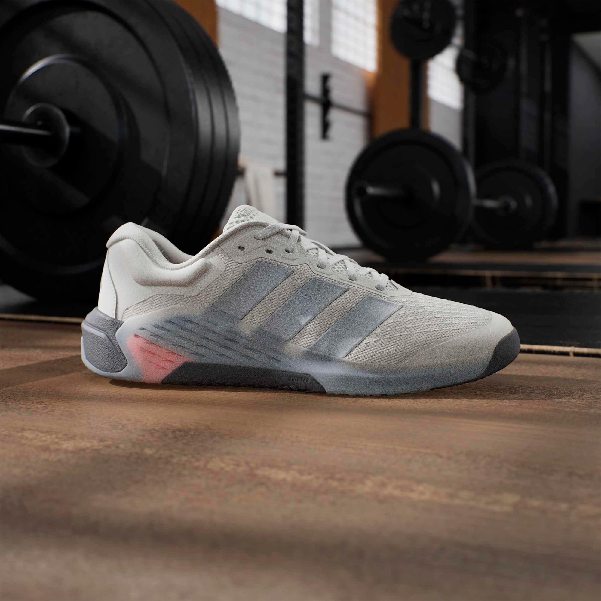 adidas Dropset 4 Trainer Erkek Gri Spor Ayakkabı