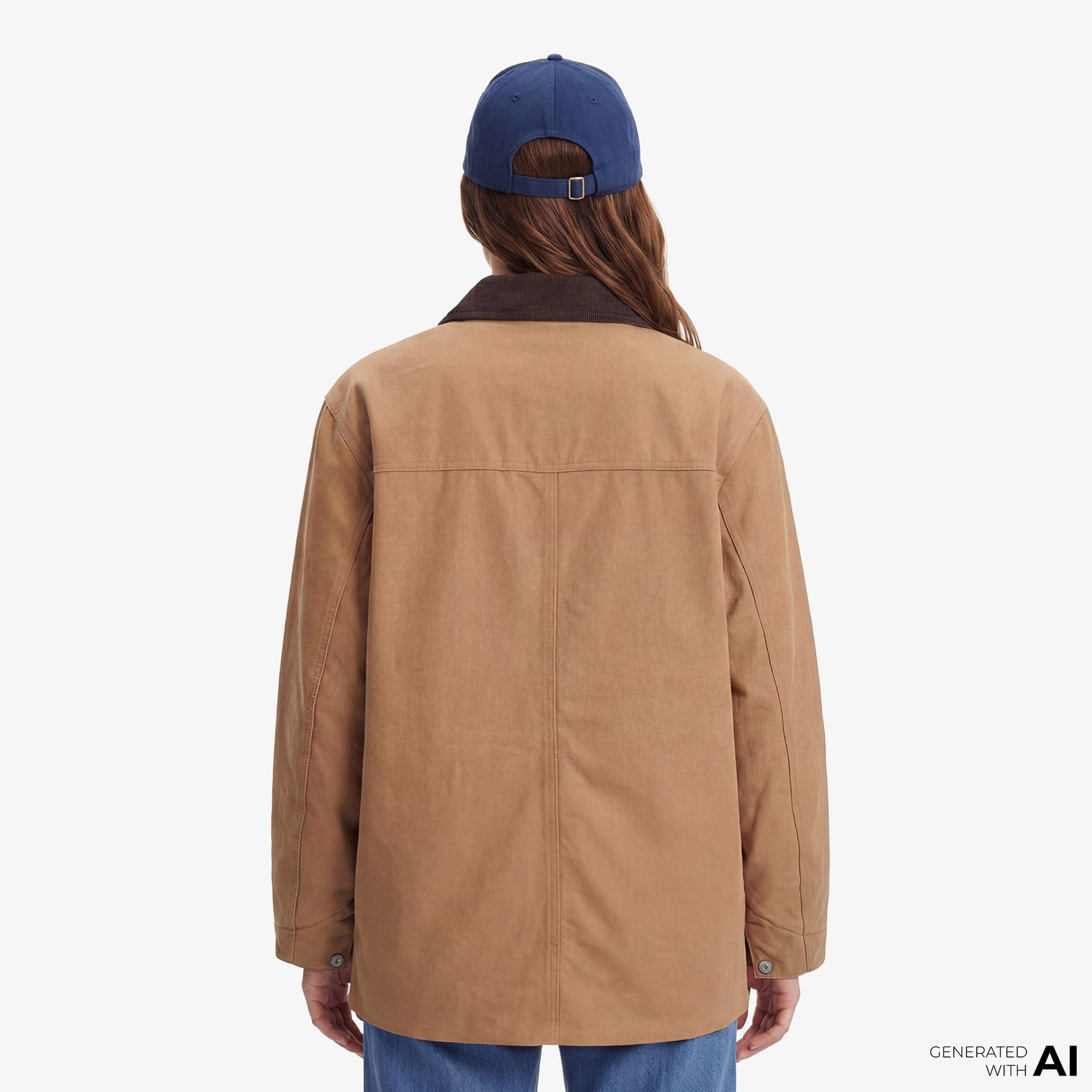 Tommy Hilfiger Soft Utility Kadın Kahverengi Ceket