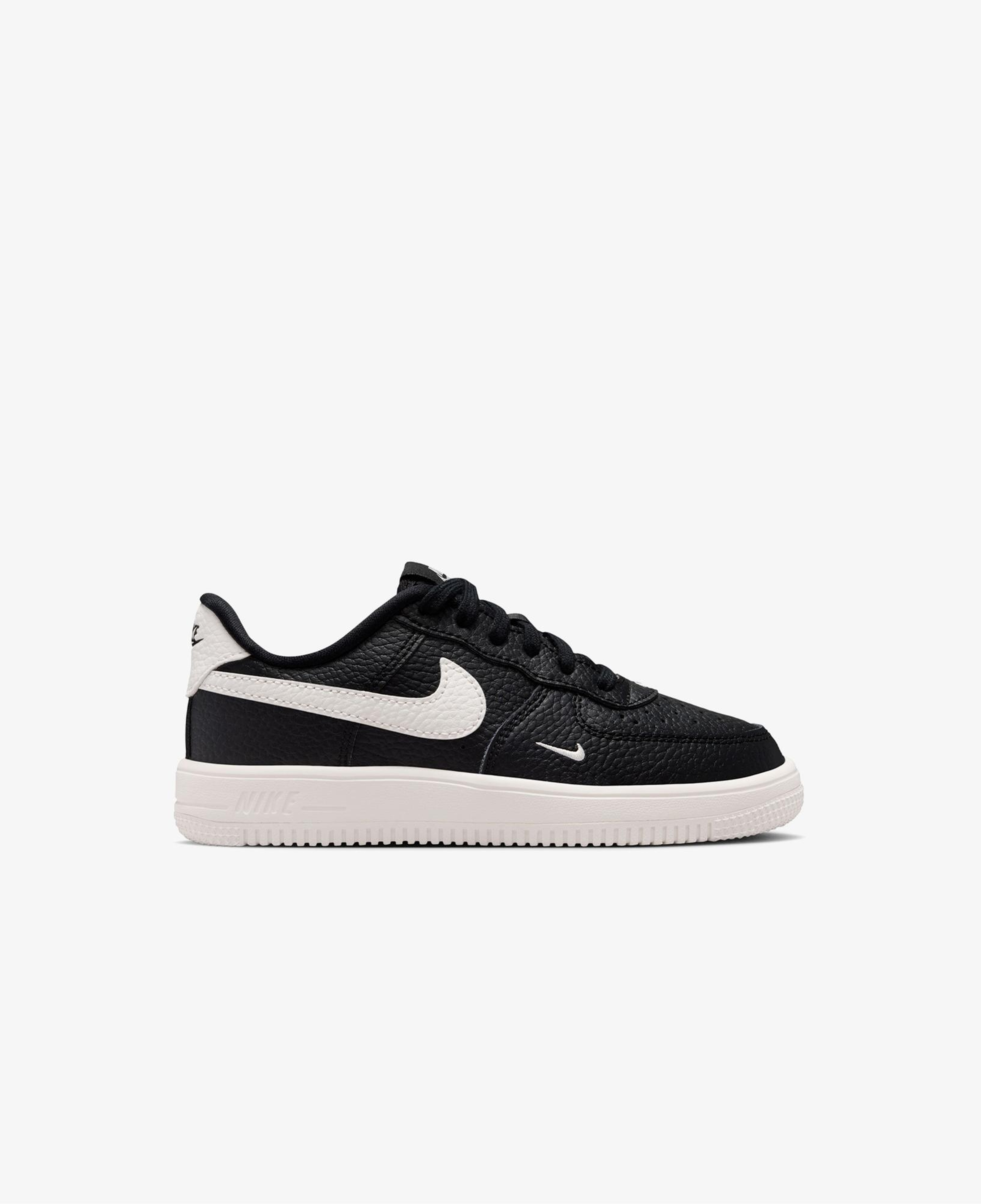 Nike Force 1 Low Lace Çocuk Siyah Spor Ayakkabı