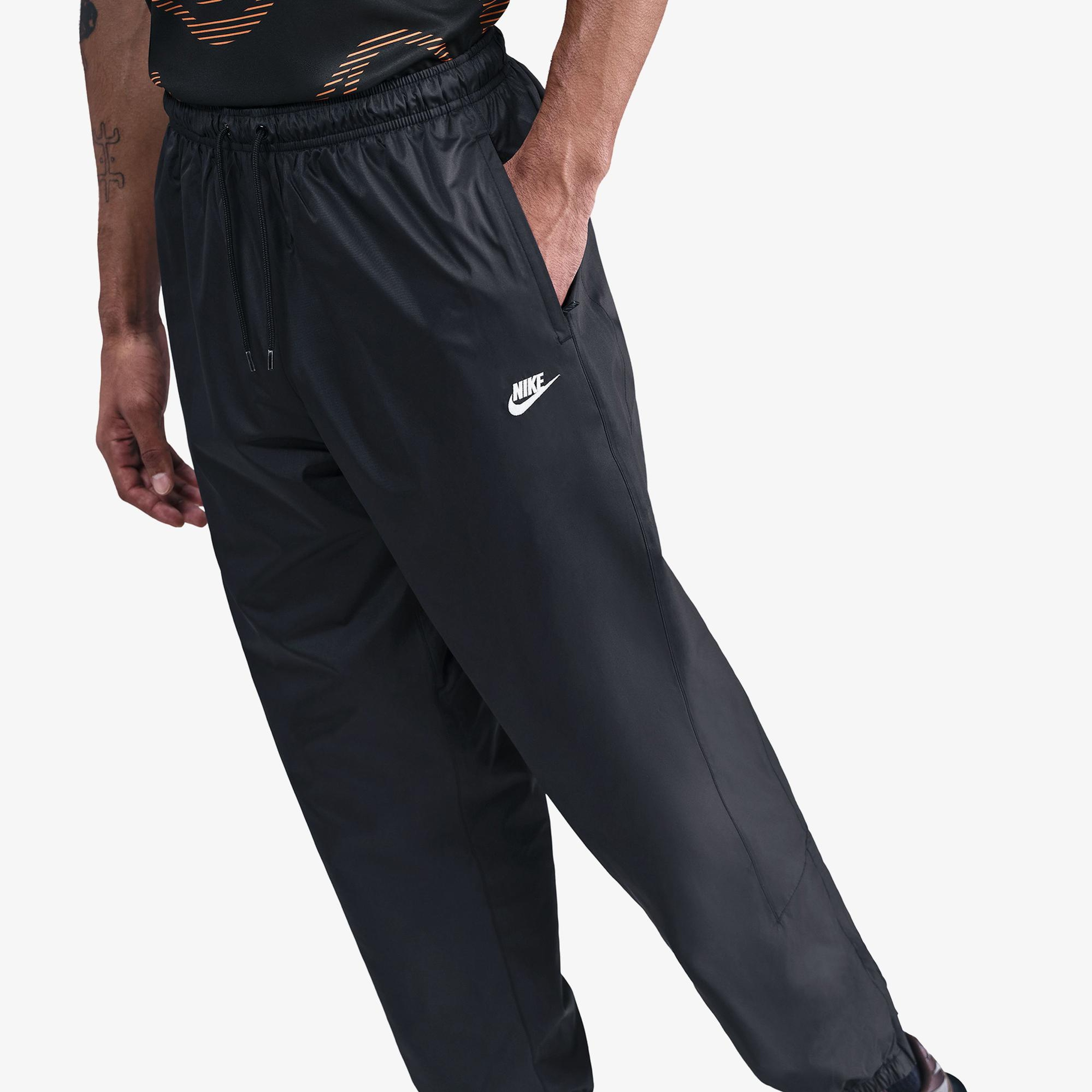 Nike Windrunner Erkek Siyah Eşofman Altı