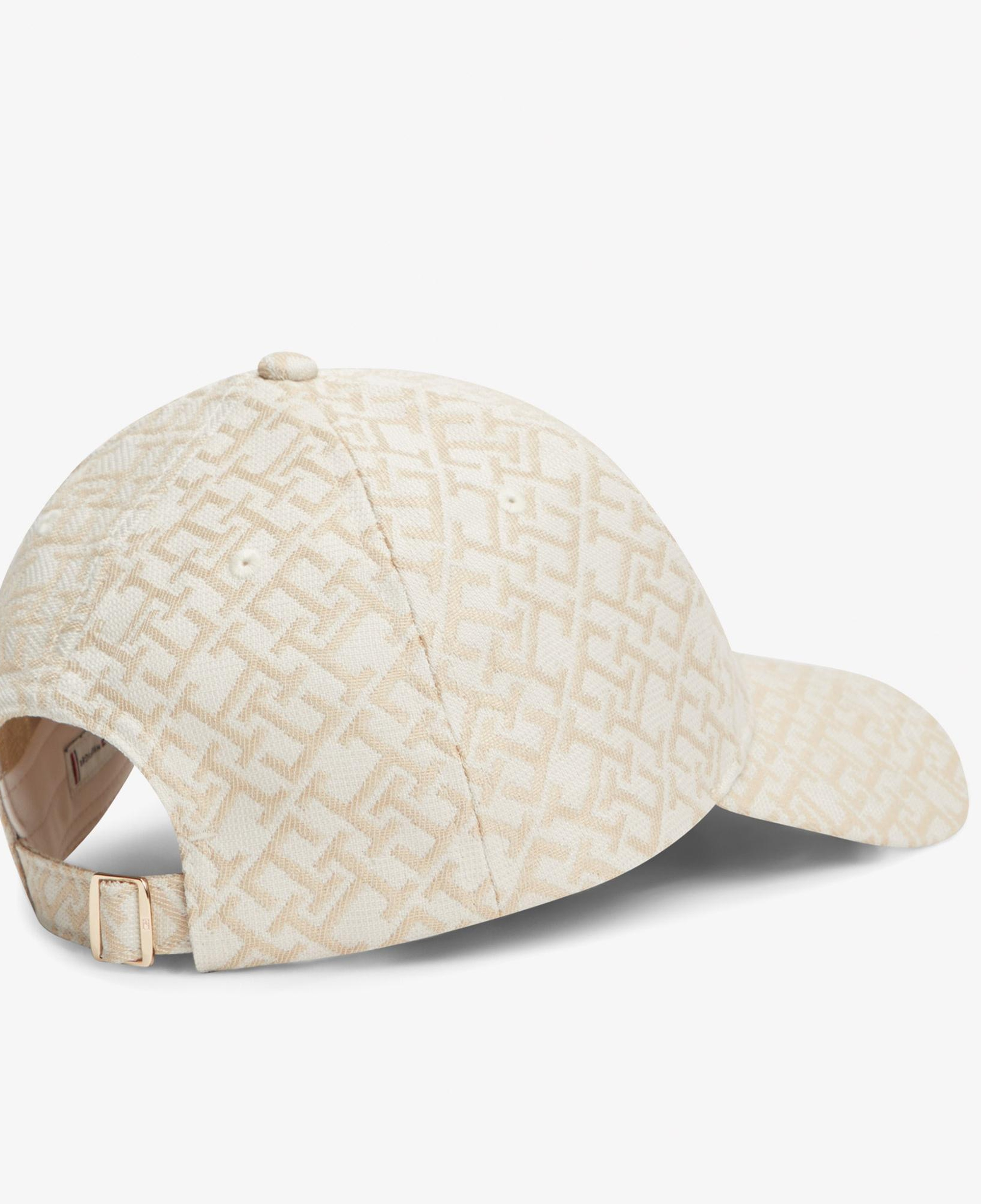 Tommy Hilfiger Monogram Kadın Bej Şapka