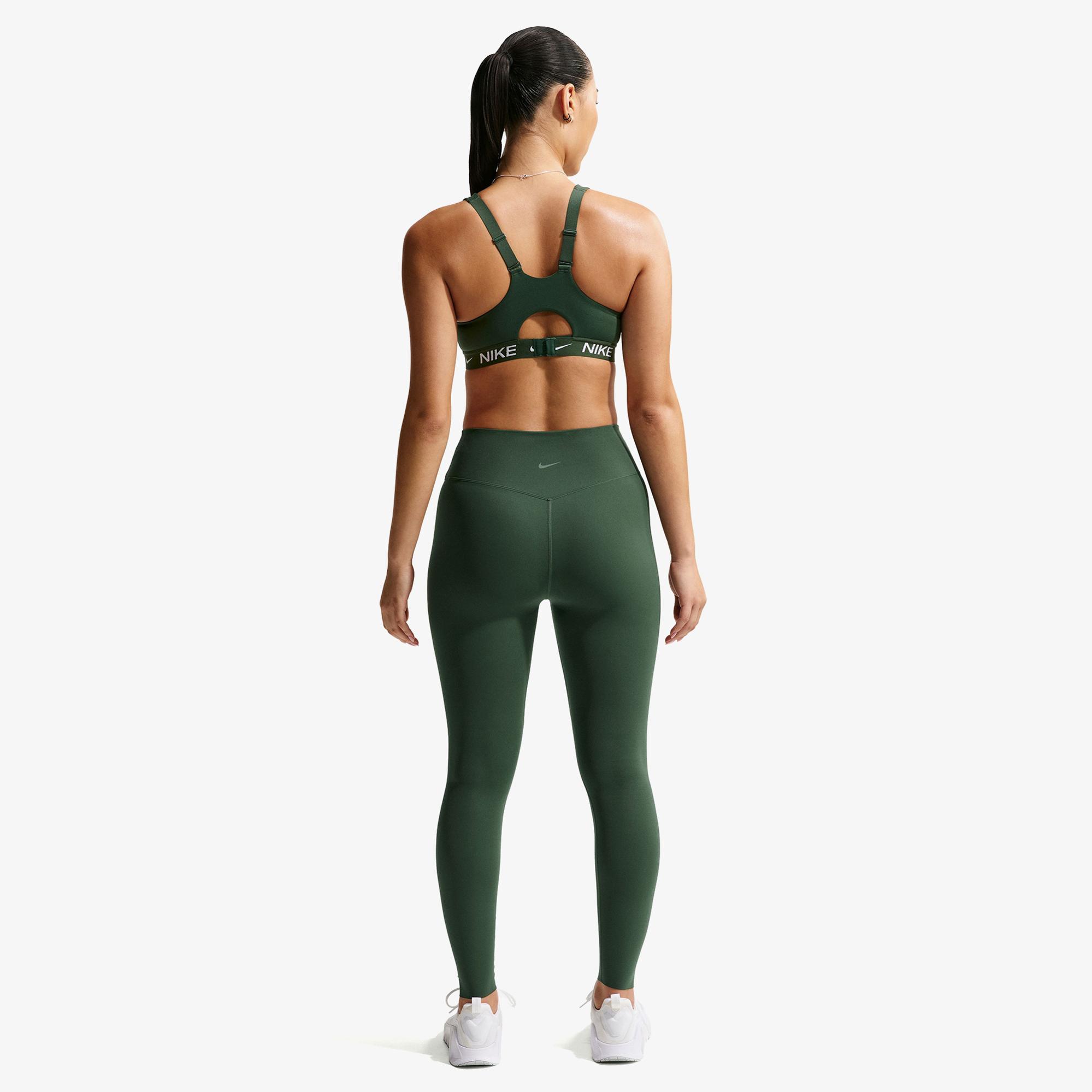 Nike Dri-Fit Zenvy Yüksek Belli Kadın Yeşil Tayt