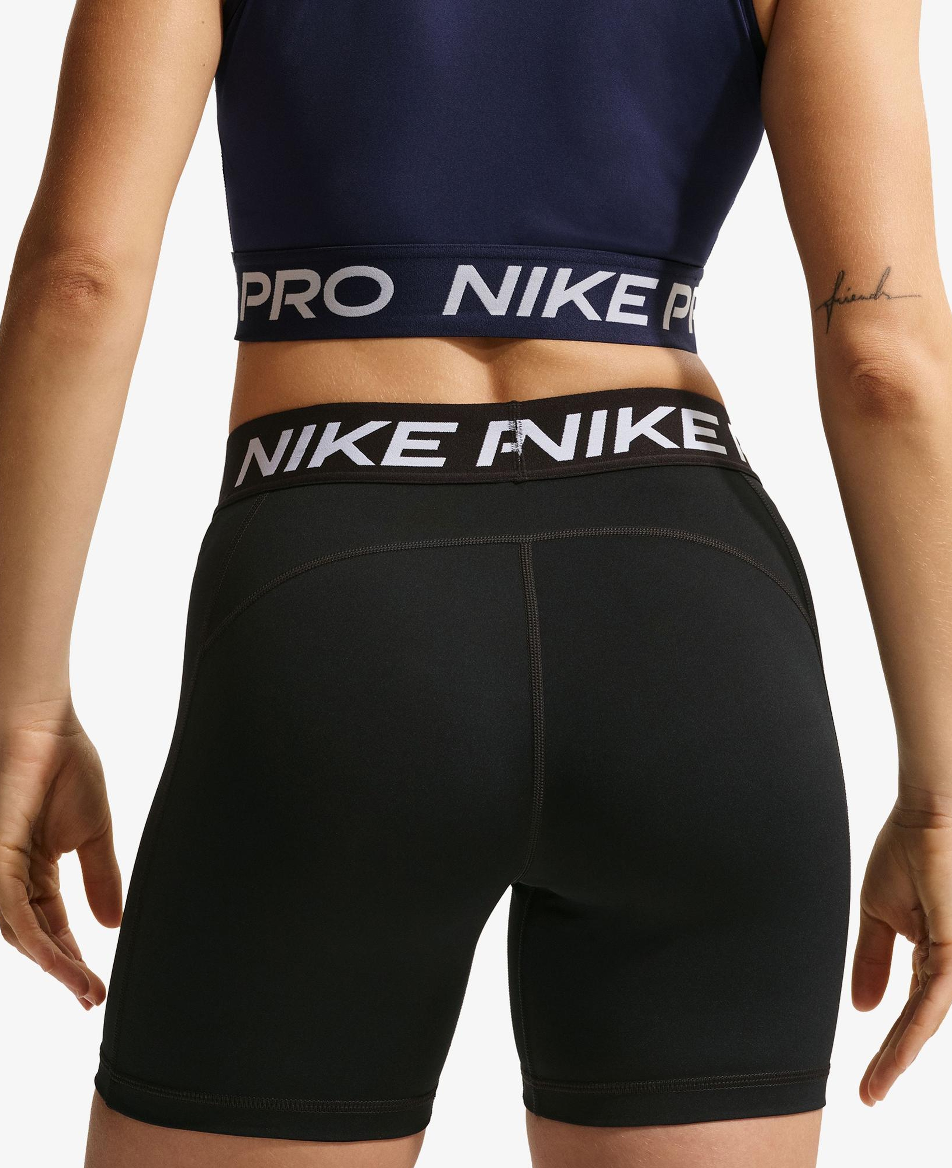 Nike Pro Dri-Fit 365 13 cm Kadın Siyah Kısa Tayt