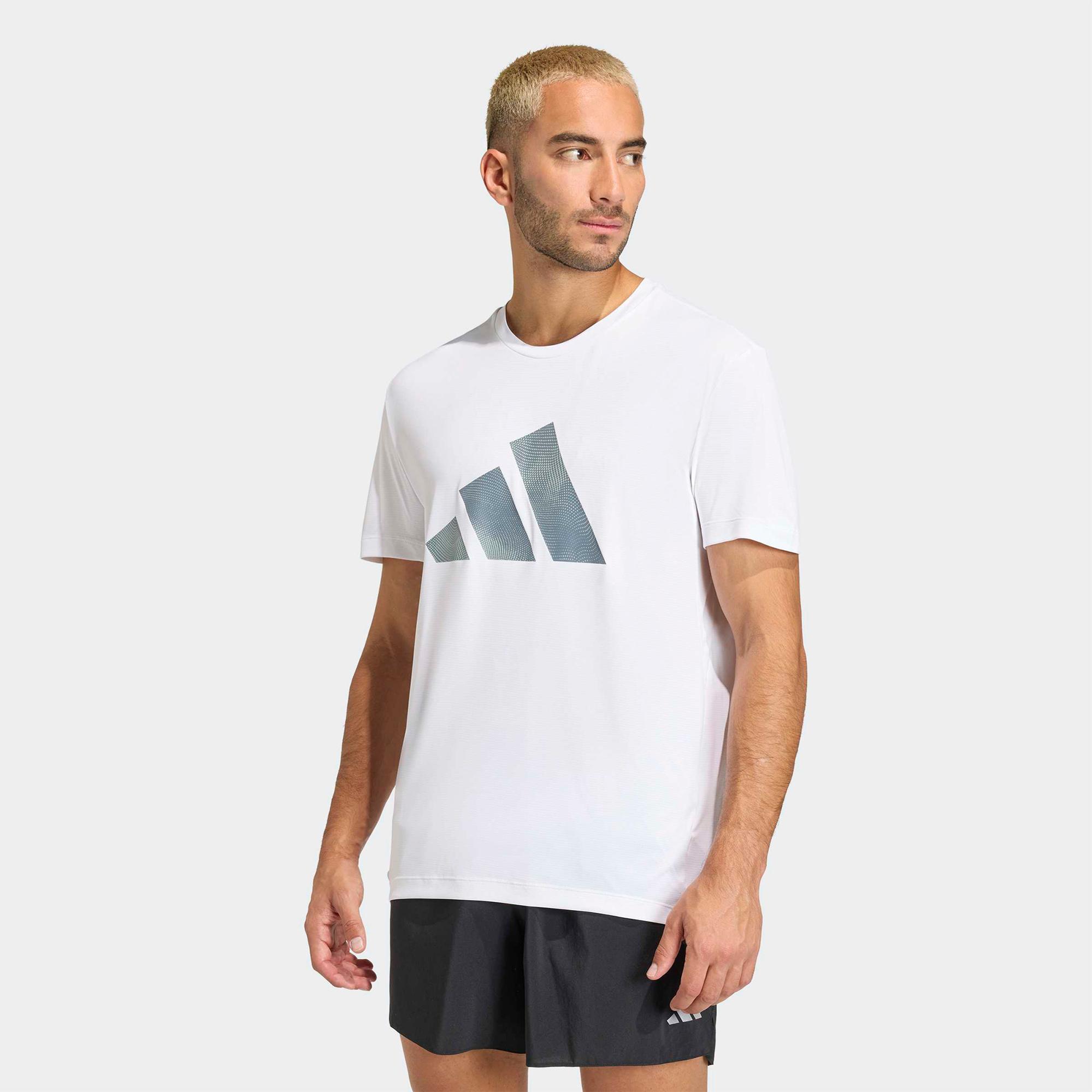 adidas Adi365 Running Essentials Erkek Beyaz T-Shirt