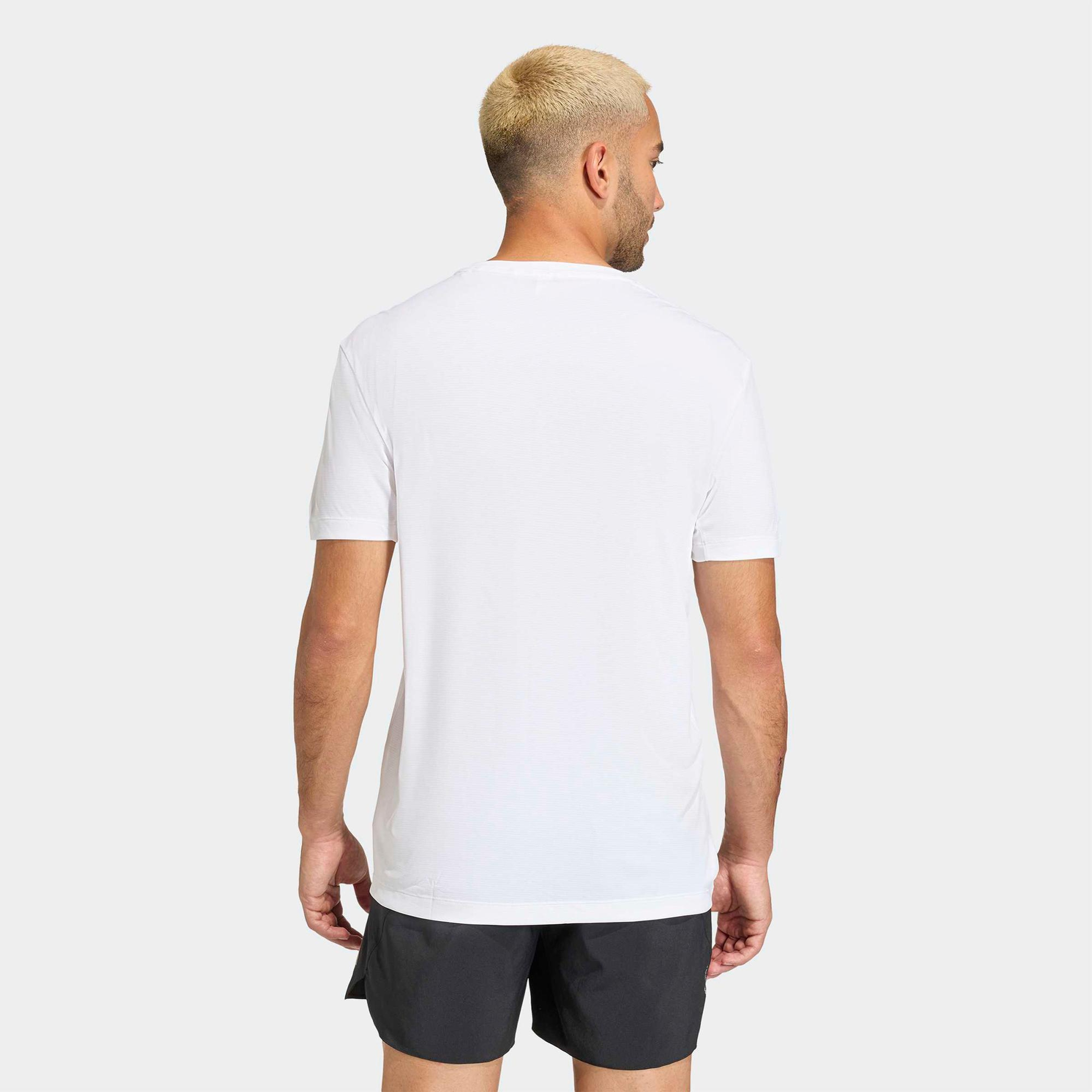 adidas Adi365 Running Essentials Erkek Beyaz T-Shirt