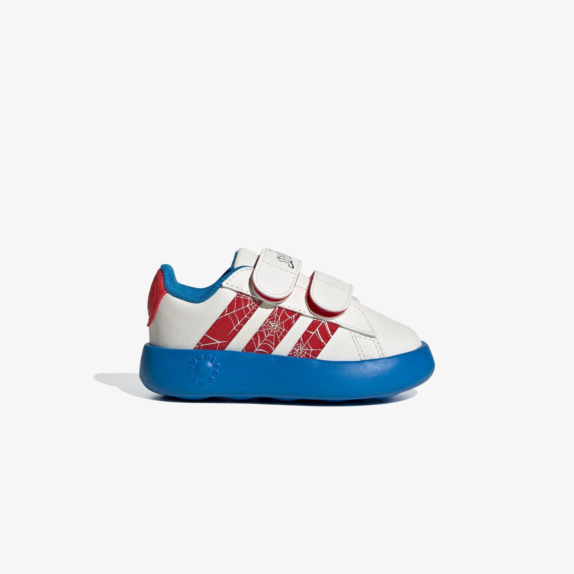 adidas Grand Court Spider-Man Çocuk Beyaz Sneaker