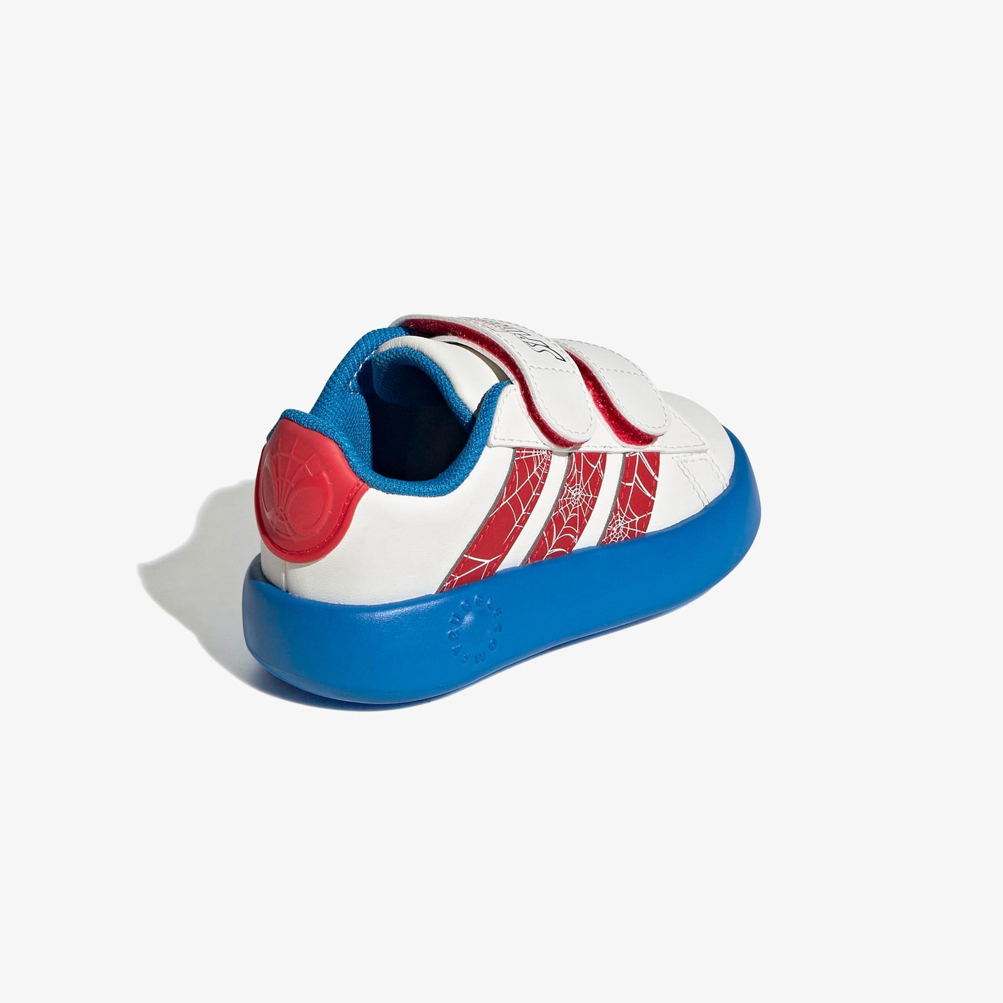 adidas Grand Court Spider-Man Çocuk Beyaz Sneaker