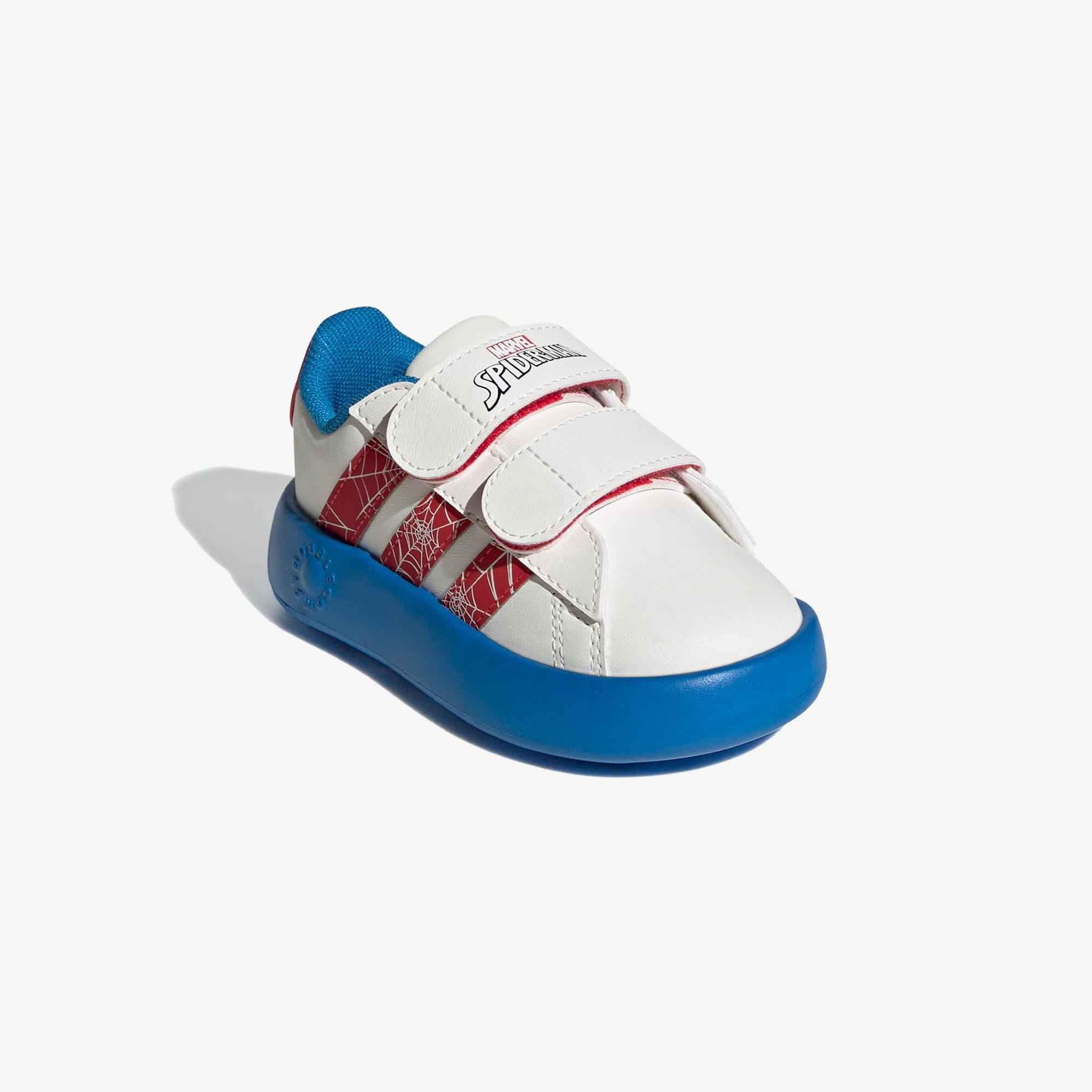 adidas Grand Court Spider-Man Çocuk Beyaz Sneaker