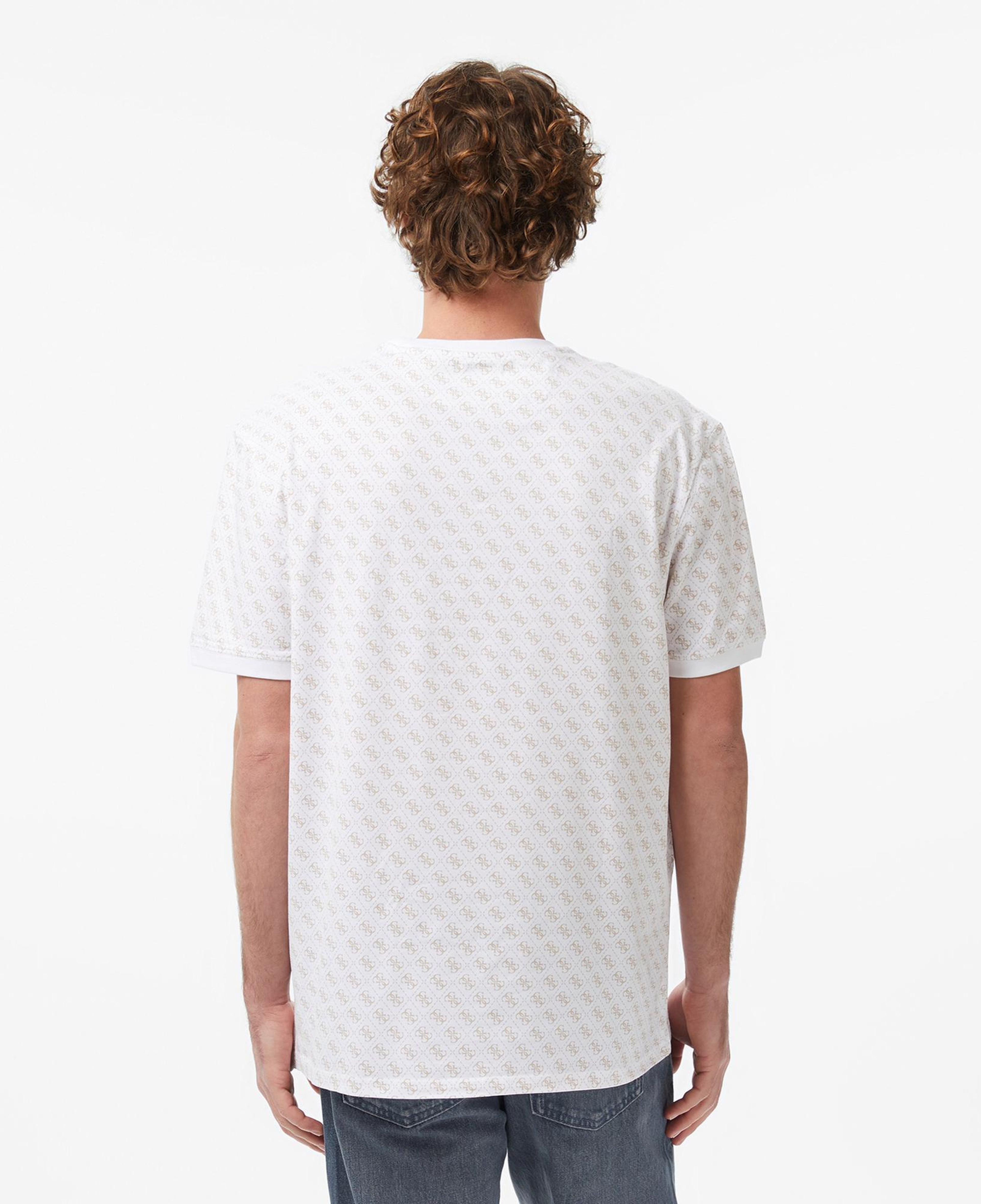 Guess Jamey Aktif Regular Fit Erkek Beyaz T-Shirt