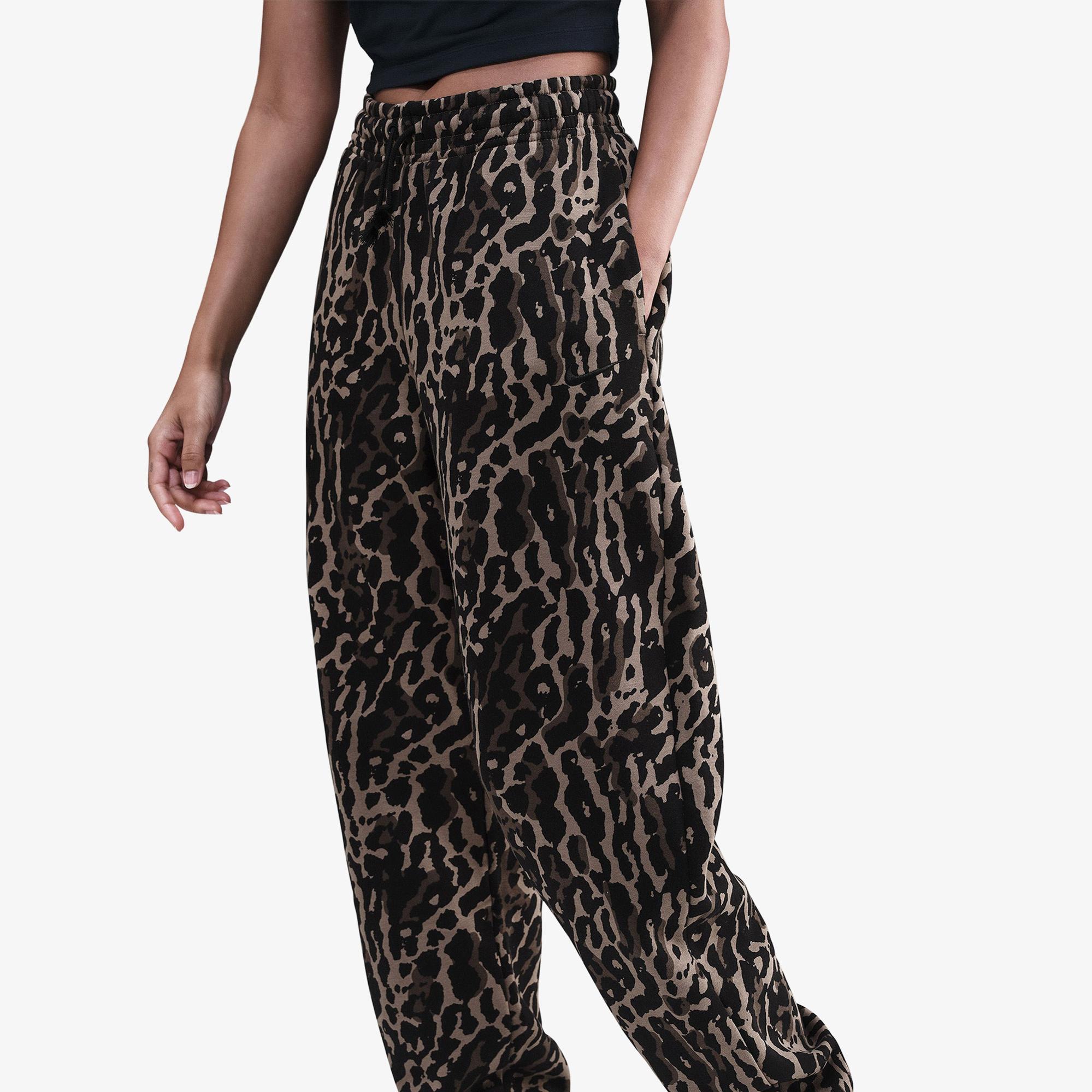 Nike Sportswear Phoenix Fleece Kadın Kahverengi Eşofman Altı